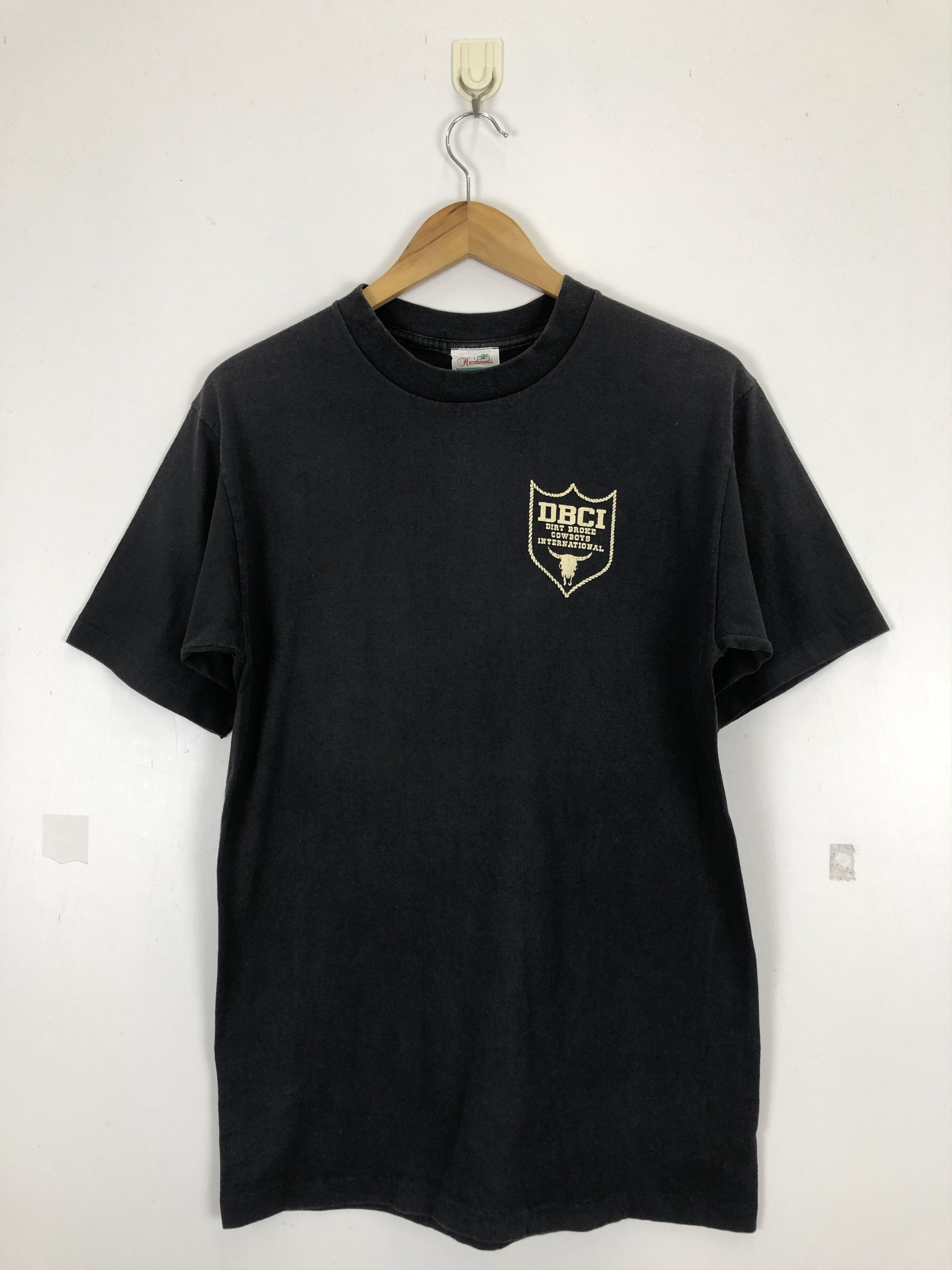 Vintage Vintage 90s Dirt Broke Cowboys International T-Shirt TA0489 Size US M / EU 48-50 / 2 - 2 Thumbnail