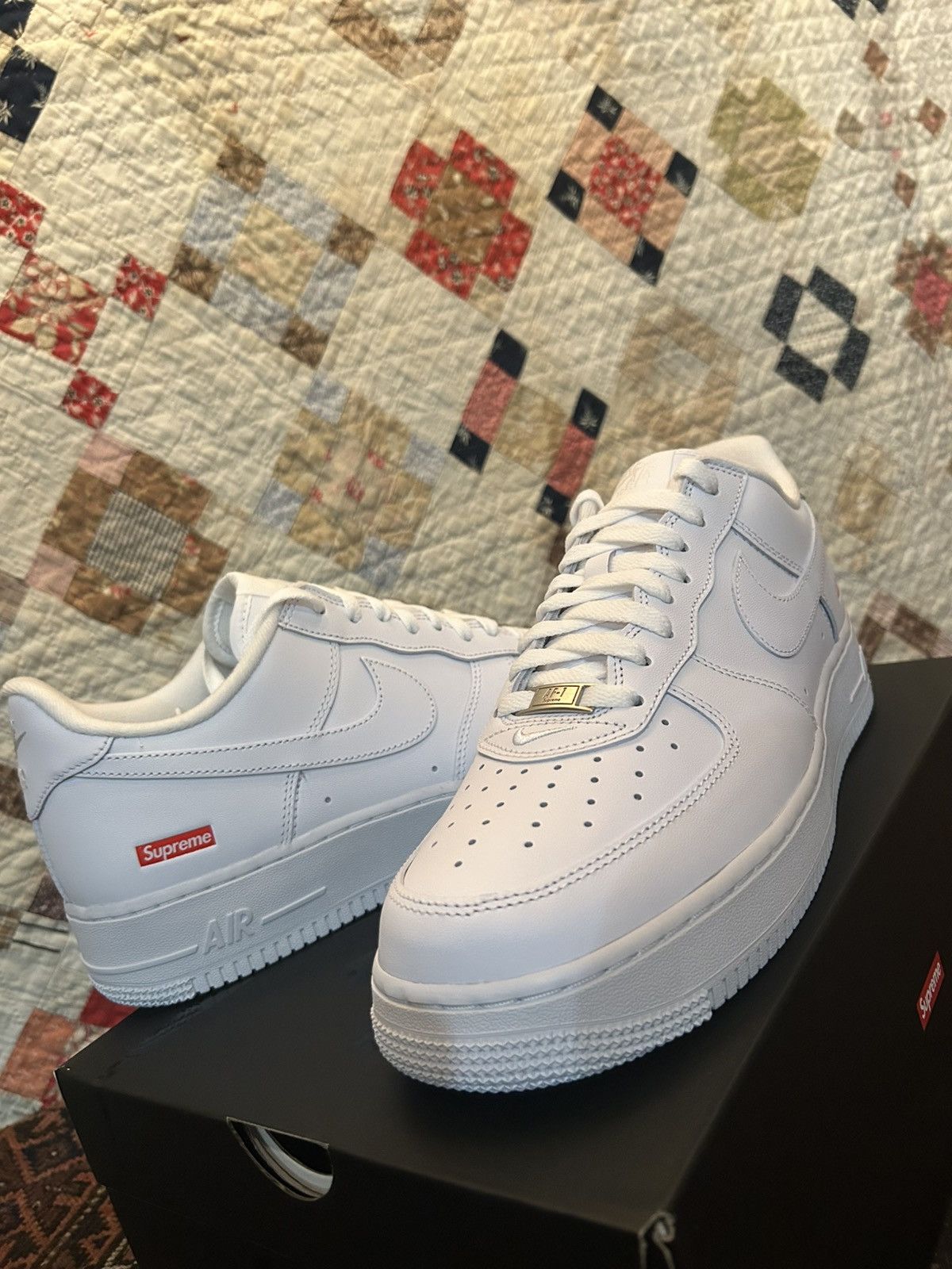 Supreme Supreme Nike Air Force 1 Size US 10.5 / EU 43-44 - 4 Thumbnail