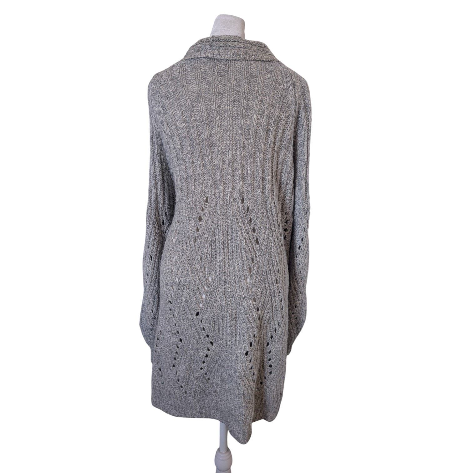 Other Cabi Cathedral Cardigan Knit Grey Long Sweater XL Size XL / US 12-14 / IT 48-50 - 5 Thumbnail
