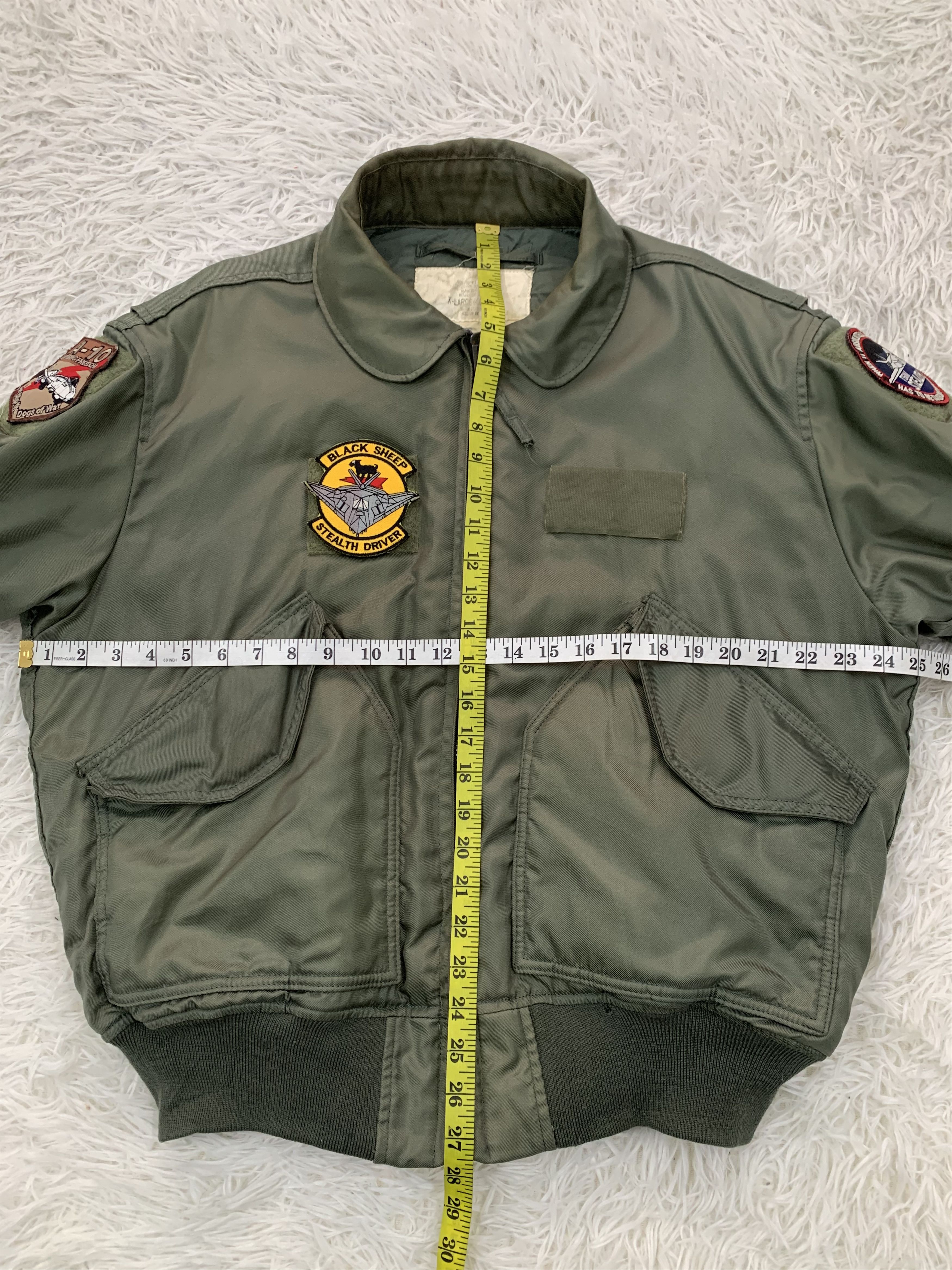 Vintage Vtg Houston CWU Bomber Flyers Jacket Ideal Zipper Size US XL / EU 56 / 4 - 12 Thumbnail