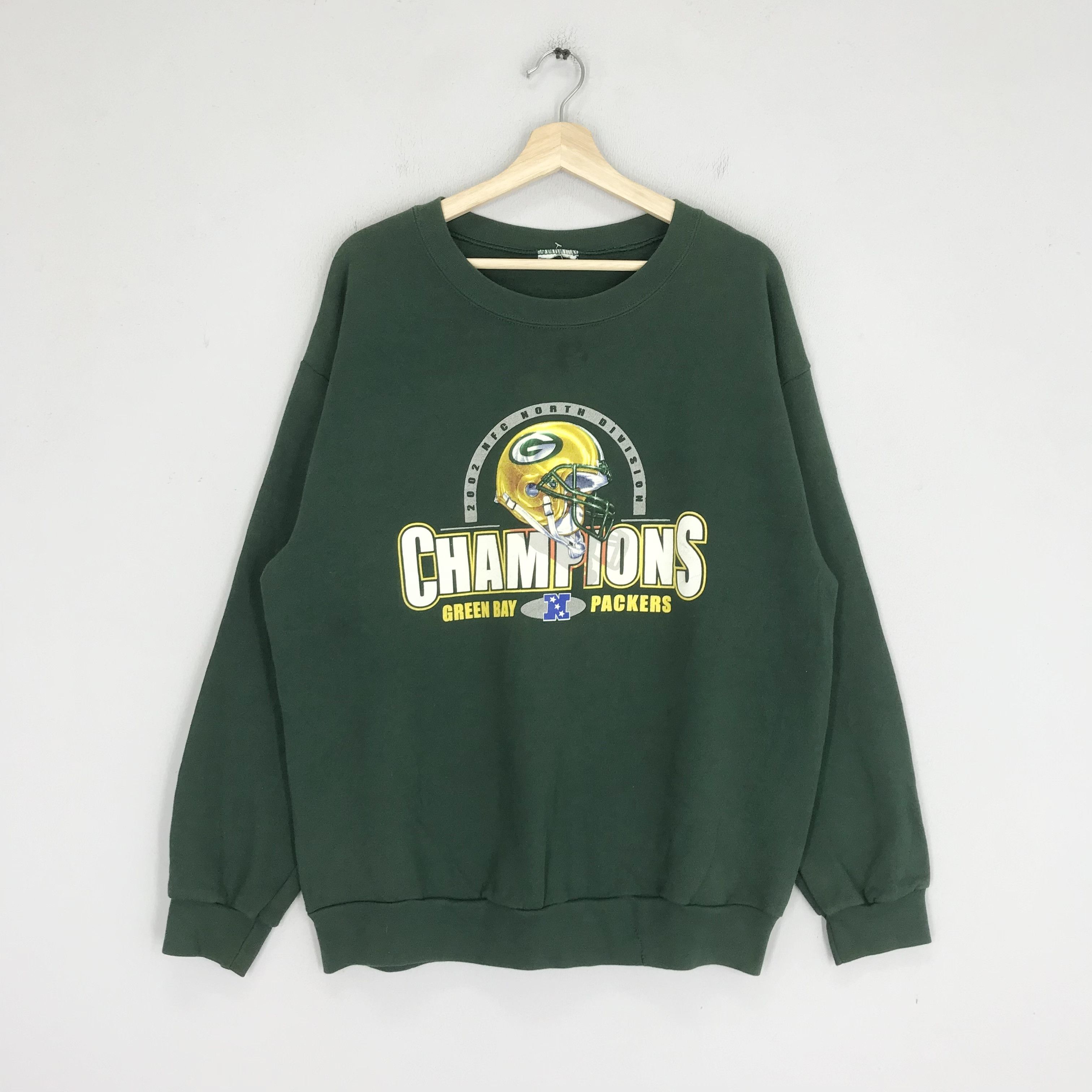 Champion Vintage Green Bay Packers Football Sweatshirt - 81 Size US L / EU 52-54 / 3 - 1 Thumbnail