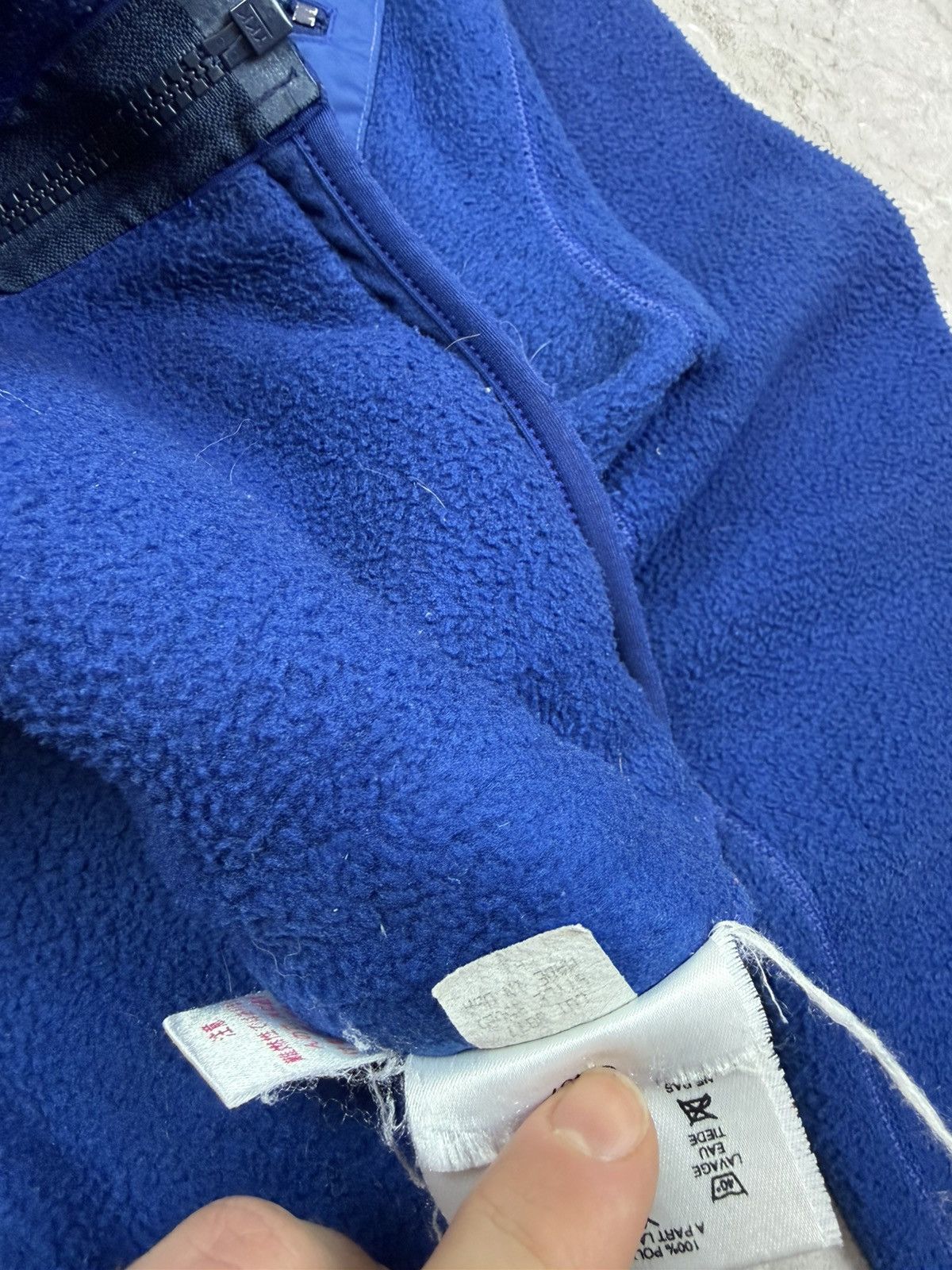 Patagonia Vintage 90s Patagonia Fleece Blue Made in USA Small Size US S / EU 44-46 / 1 - 12 Thumbnail