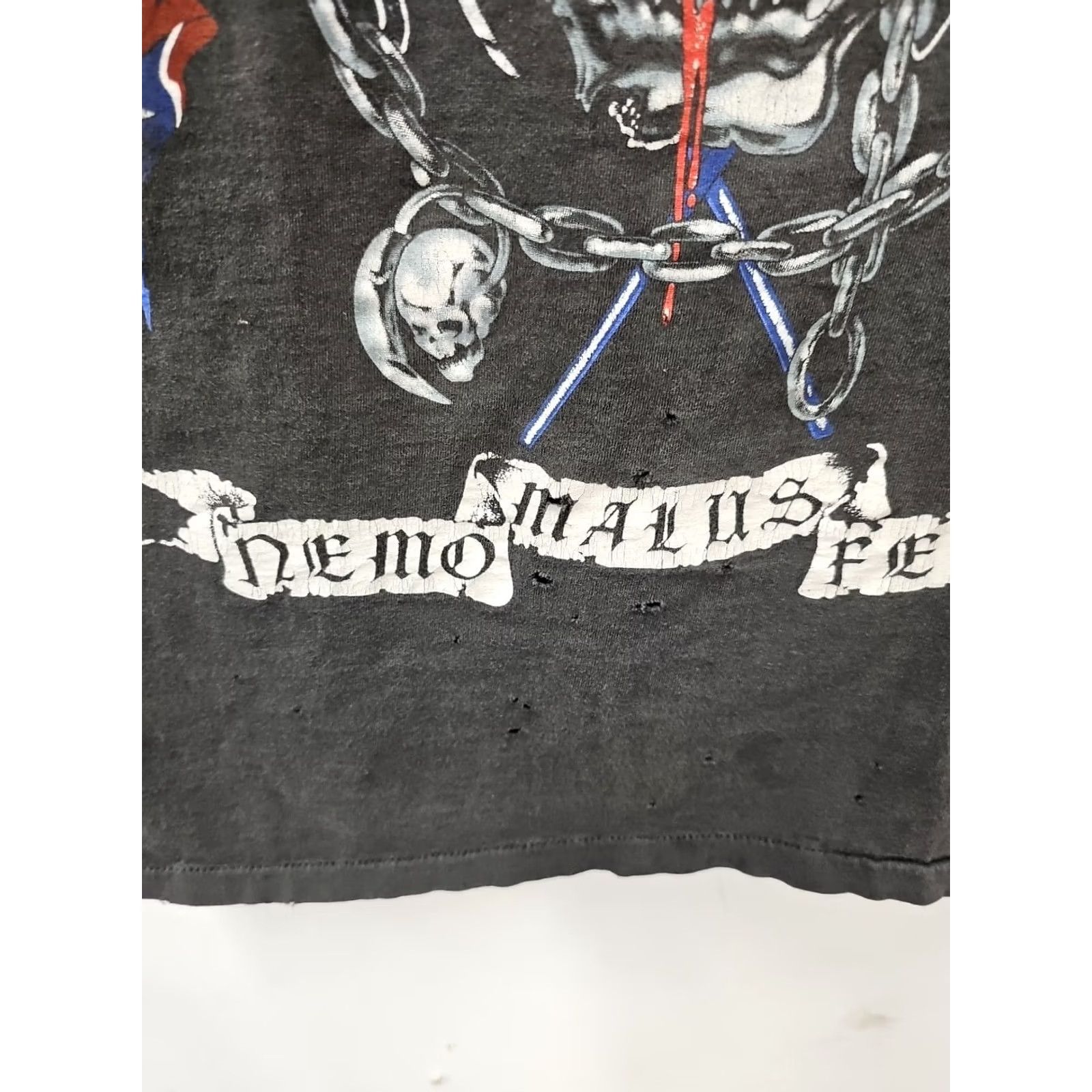 Hanes VINTAGE 1991 Motorhead Amwrica Tour Black T-shirt Mens L Size Large Hanes Shirt Rock Band 90s Size US L / EU 52-54 / 3 - 3 Thumbnail