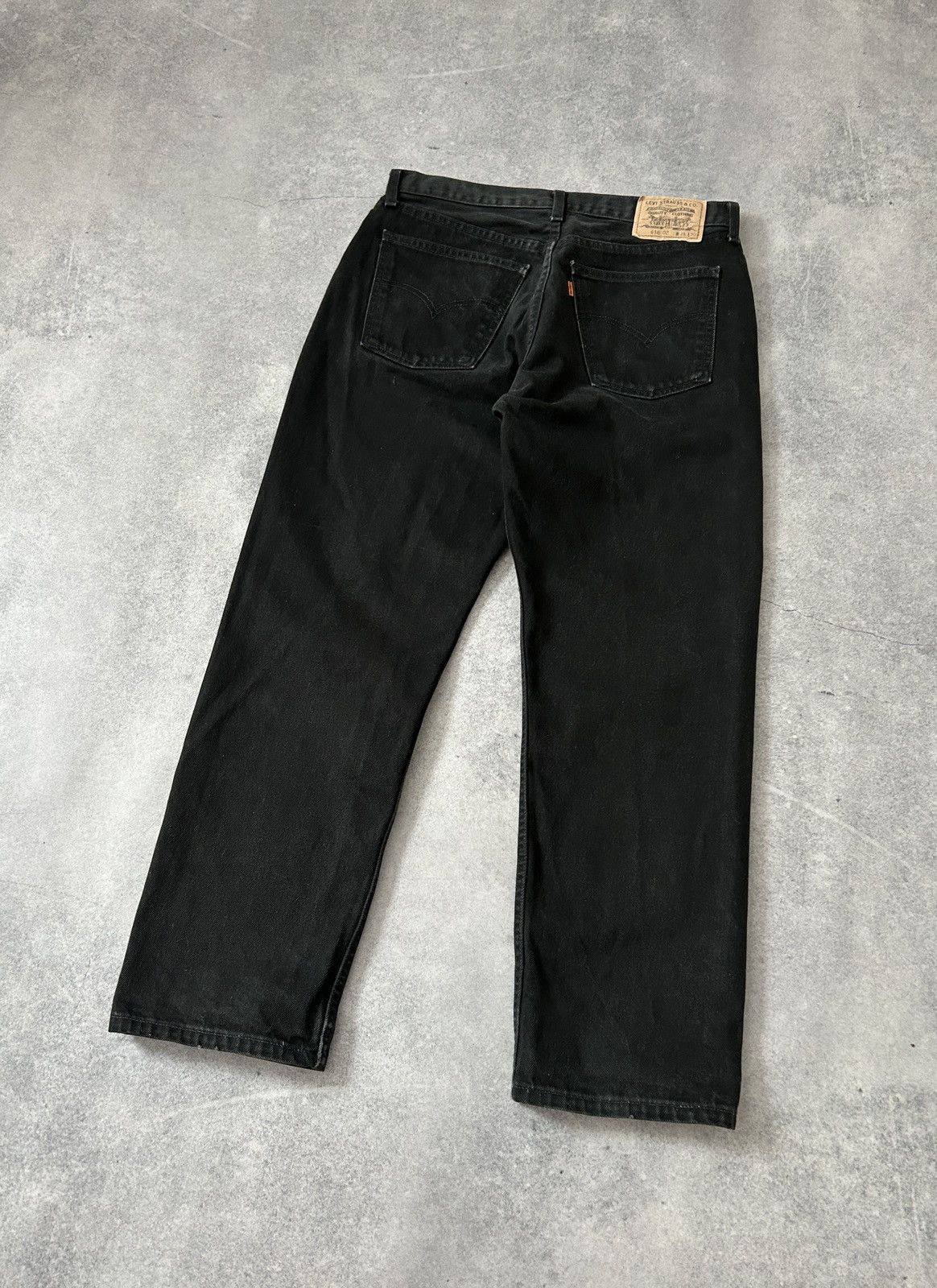Levi's Vintage Levis 618 black washed jeans mens rare Size US 32 / EU 48 - 1 Thumbnail