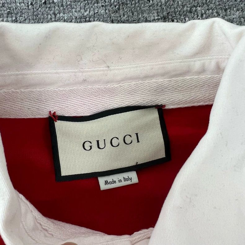 Gucci Gucci Square double G long-sleeved polo shirt 2502-Nextarro Size US XL / EU 56 / 4 - 4 Thumbnail