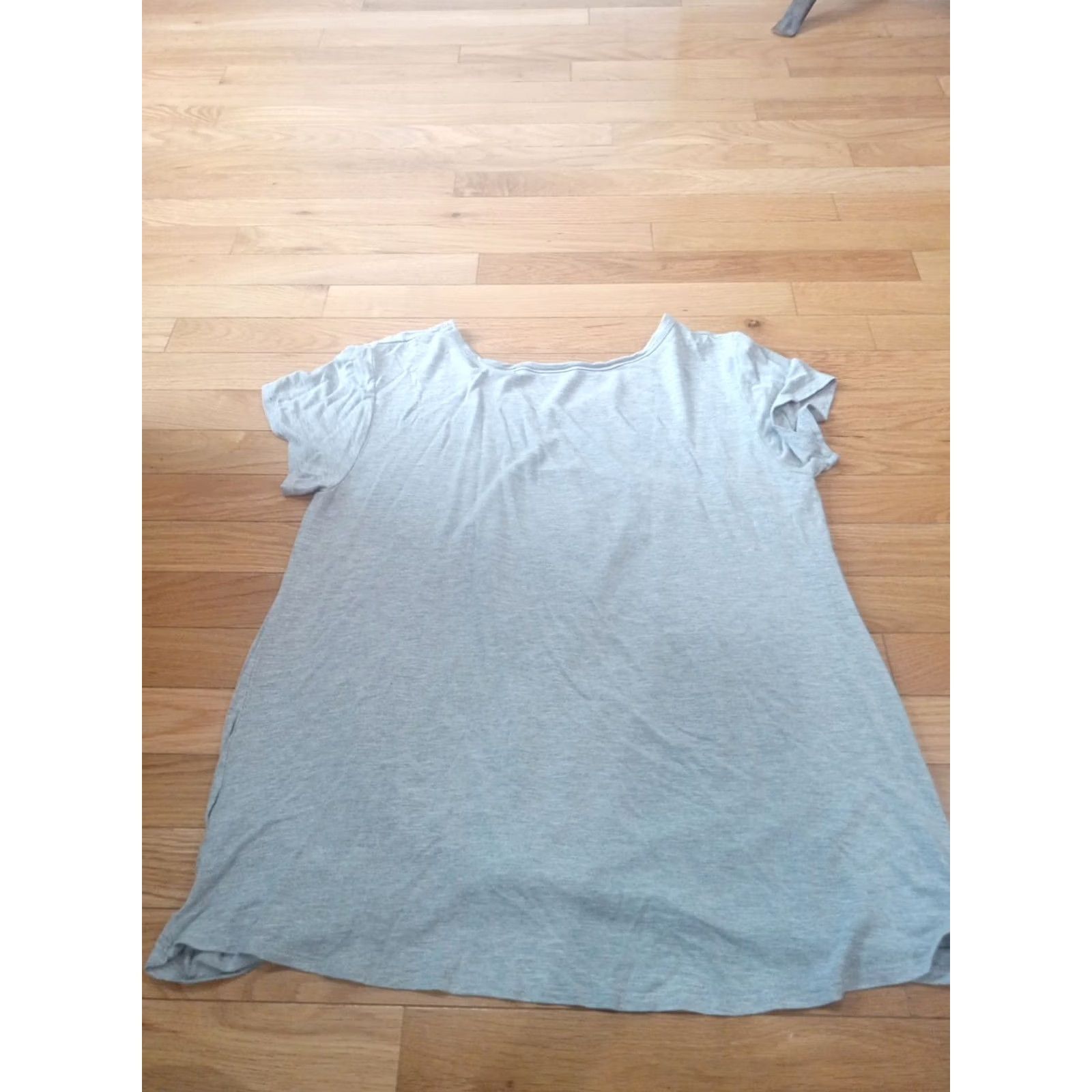 Vintage Scarlett Shirt Women's T-Shirt XL Grey Rayon Spandex Te e Size XL / US 12-14 / IT 48-50 - 5 Thumbnail