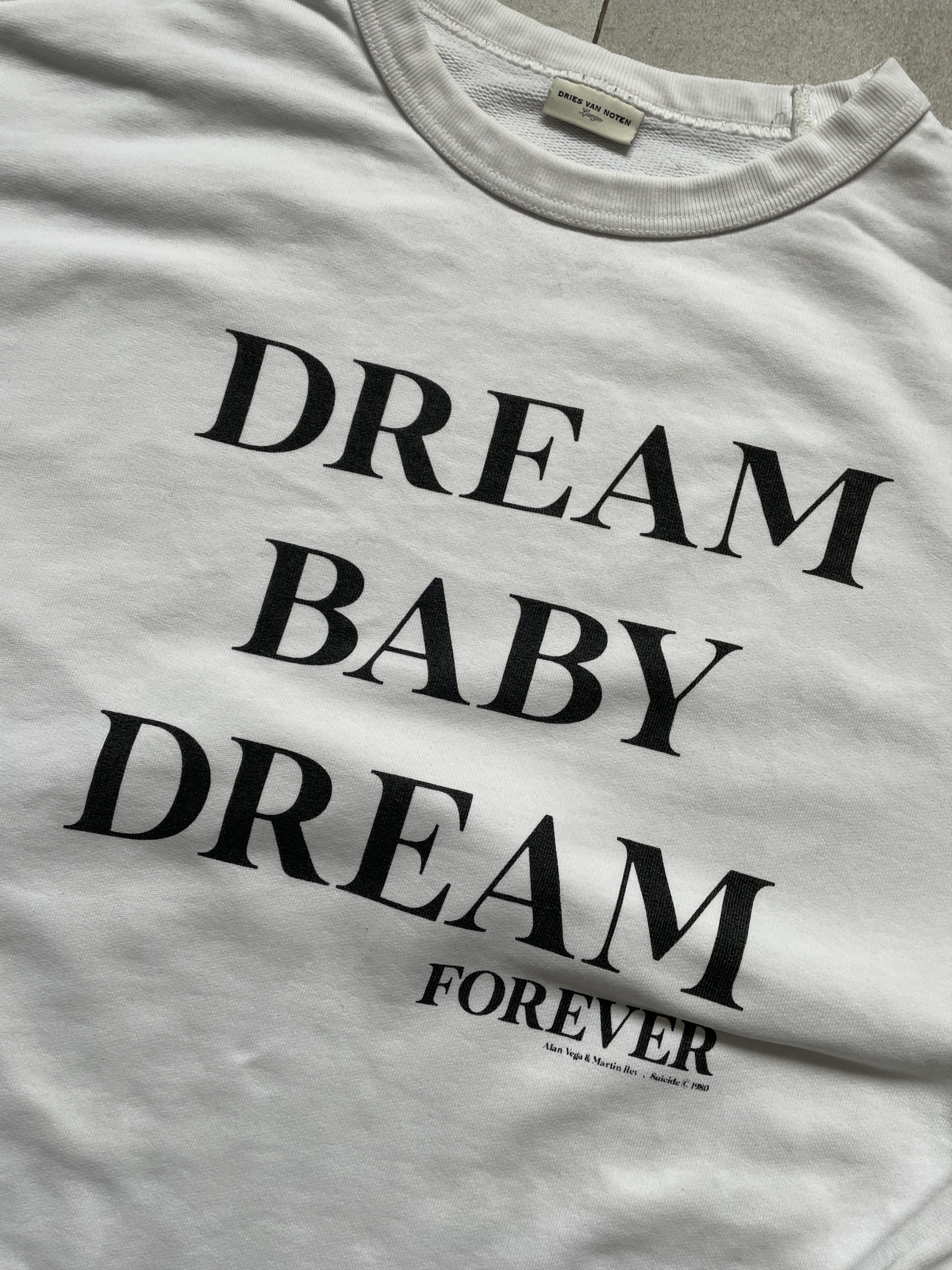Dries Van Noten DRIES VAN NOTEN DREAM BABY DREAM WHITE AW22 CREWNECK Size US L / EU 52-54 / 3 - 2 Thumbnail