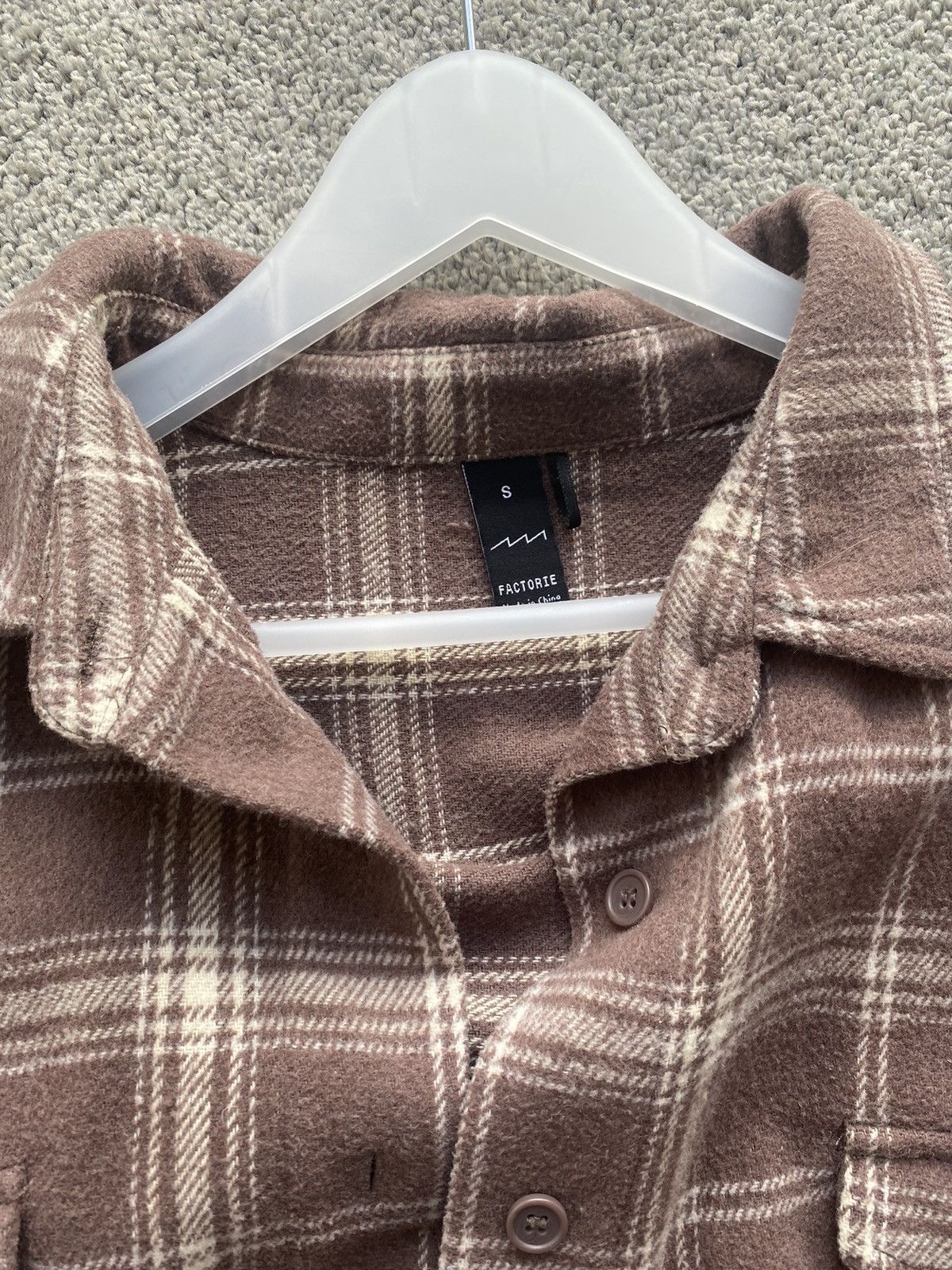 Factorie × Vintage Brown soft and warm coat Size S / US 4 / IT 40 - 3 Thumbnail