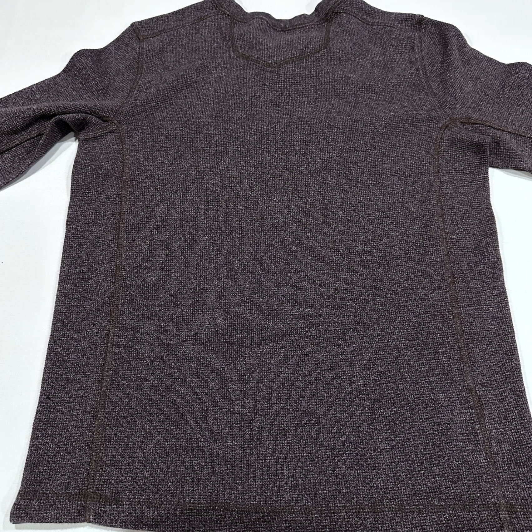Eddie Bauer Eddie Bauer Shirt Mens M Purple Long Sleeve Henley Thermal Cotton Blend Size US M / EU 48-50 / 2 - 4 Thumbnail