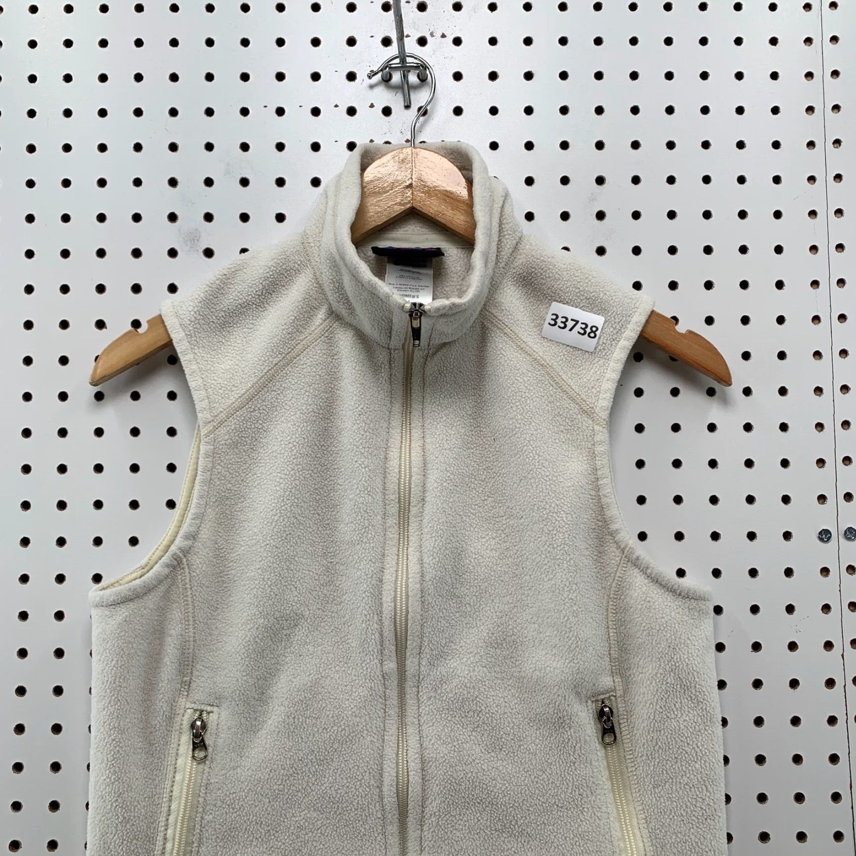 Patagonia Patagonia Vest Womens Medium Beige Synchilla FUll Zip Jacket 16.5x23 Patago​nia Synchilla Vest Full Zip Women Beige M Size M / US 6-8 / IT 42-44 - 2 Thumbnail