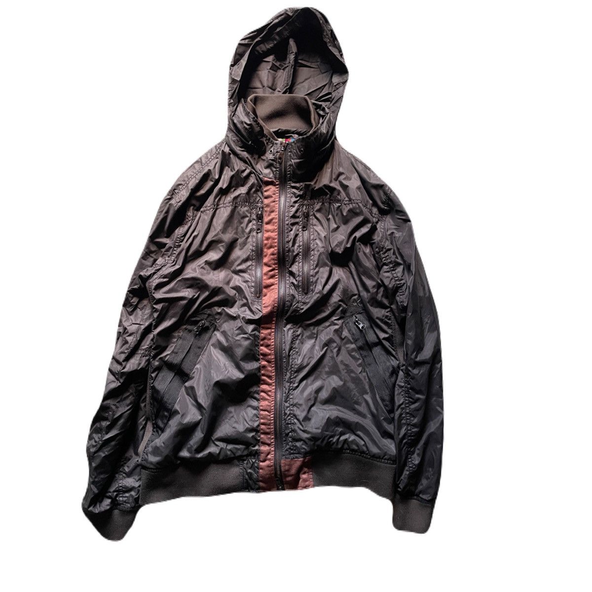 If Six Was Nine 2000s Japanese archive double layer multi zip hooded jacket Size US M / EU 48-50 / 2 - 2 Thumbnail