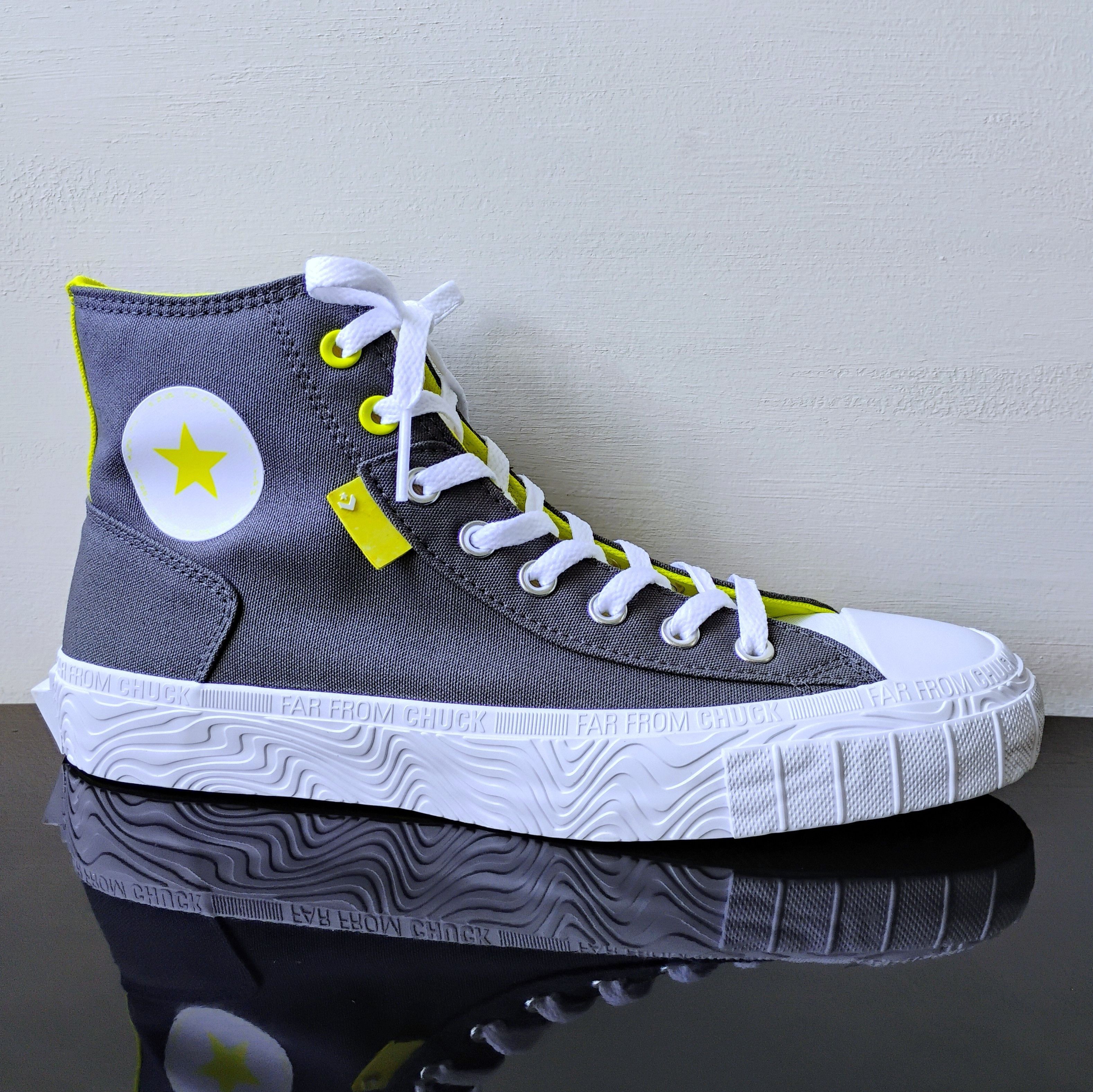 Converse Converse Men's All-Star Edge Glow in Amazing Grey/White Size US 9.5 / EU 42-43 - 1 Thumbnail
