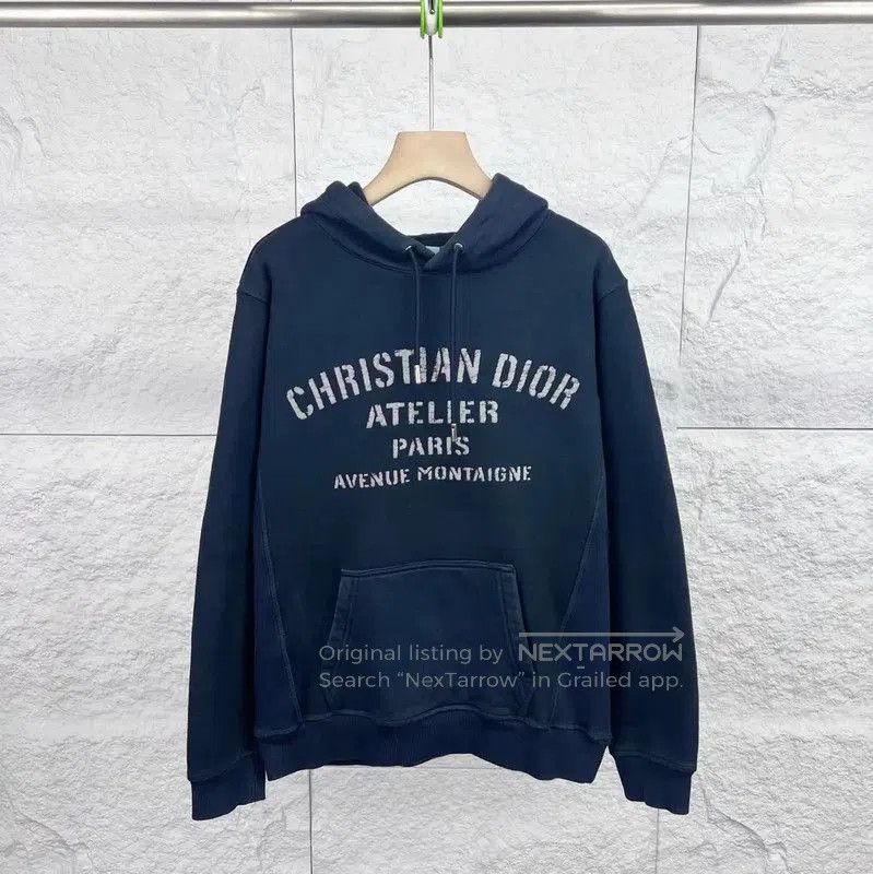 Dior Dior Black Cotton Women's Hoodie . Size S / US 4 / IT 40 - 1 Thumbnail