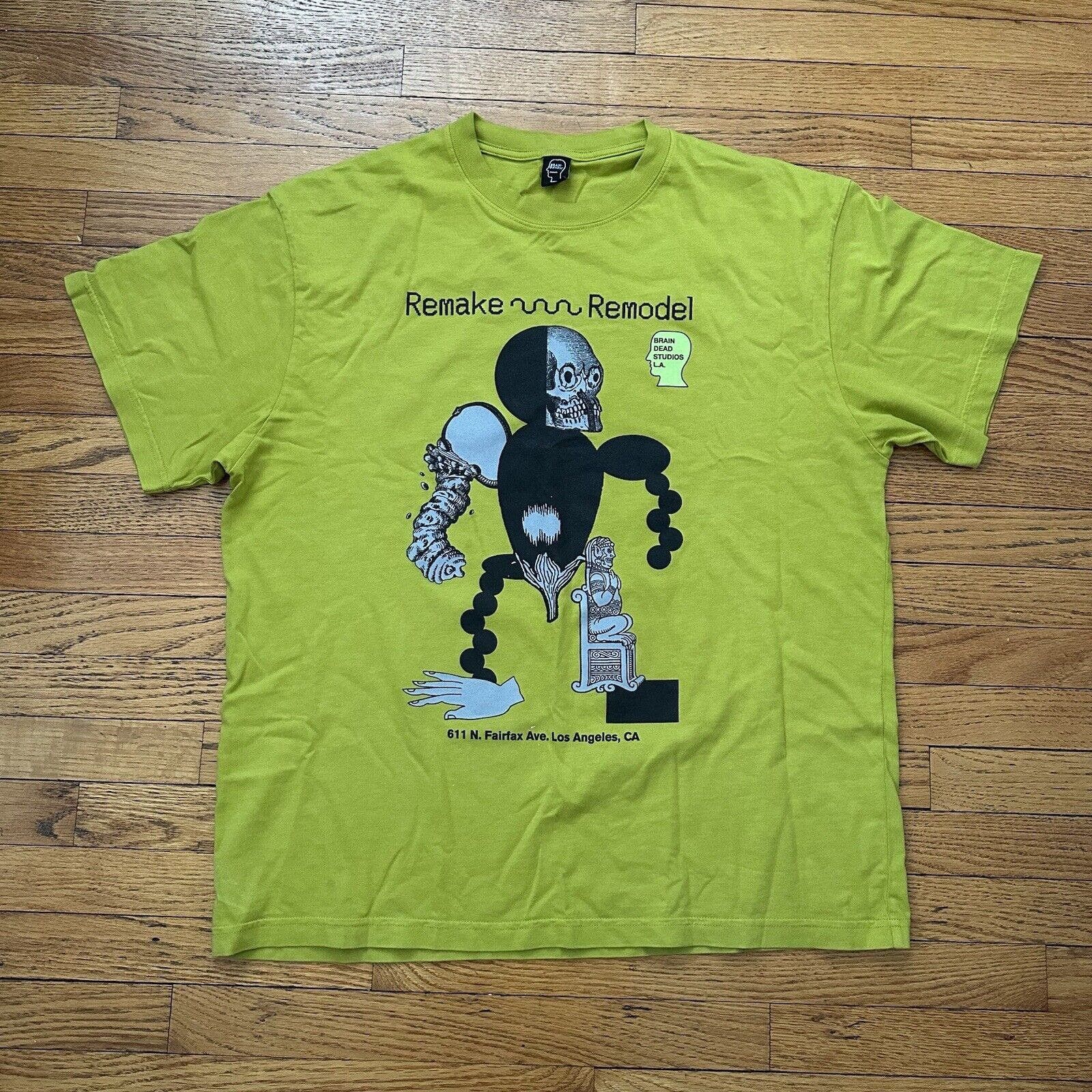 Brain Dead × Hypebeast Brain Dead Remake Remodel Robot Tee T-Shirt Streetwear Size US M / EU 48-50 / 2 - 3 Thumbnail