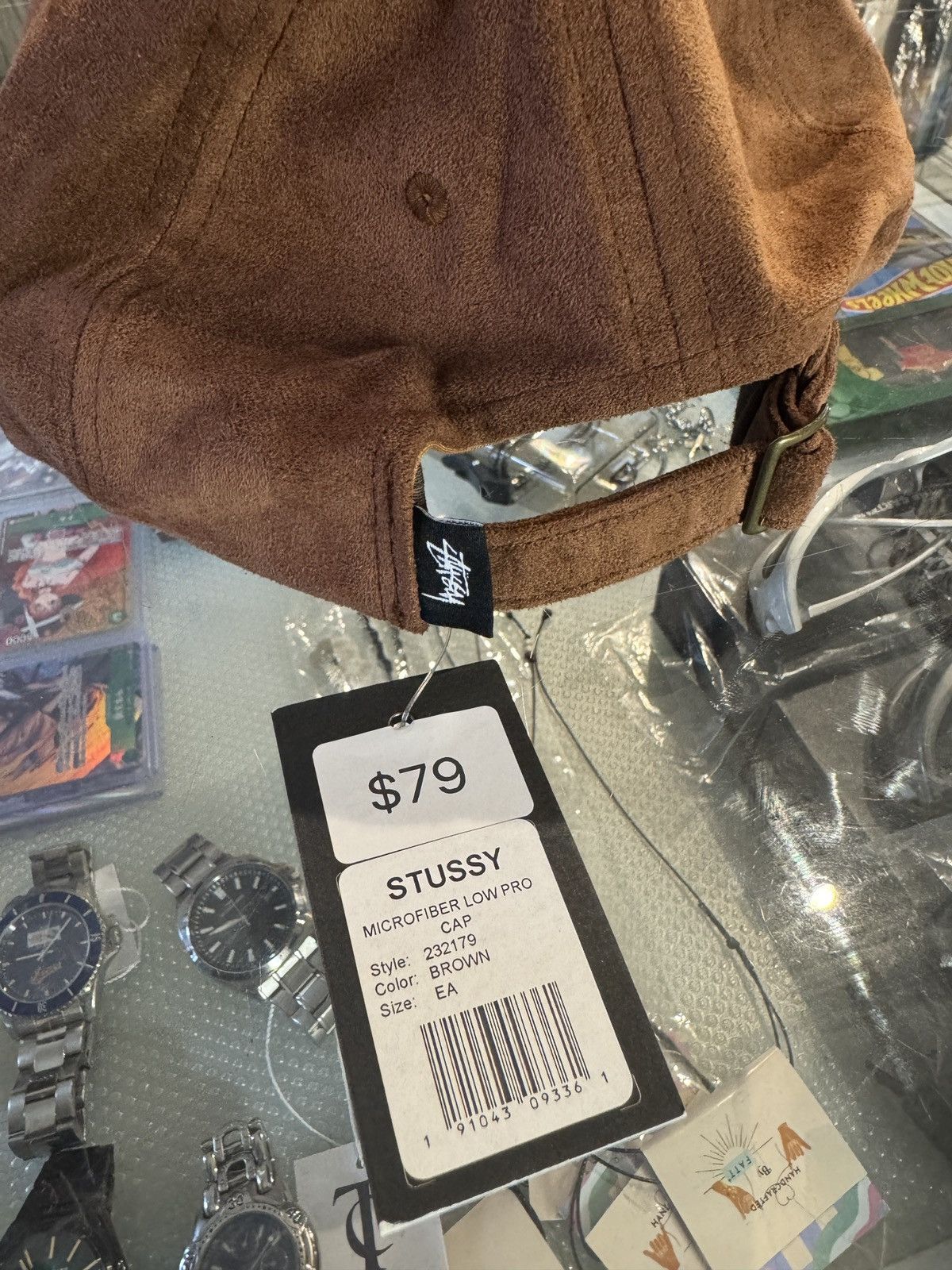 Stussy STUSSY MICROFIBER LOW PRO CAP Size ONE SIZE - 4 Thumbnail