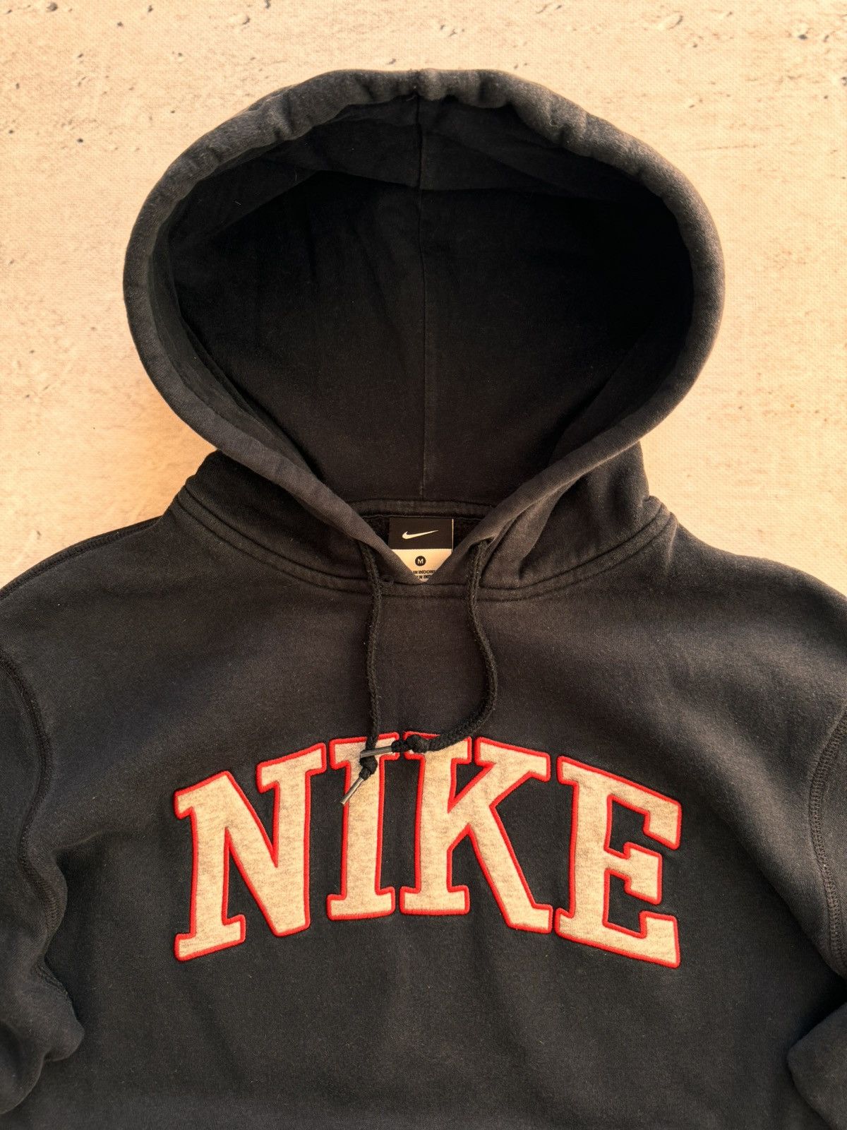 Nike × Vintage NIKE VINTAGE CENTER LOGO OVERSIZE BOXY HOODIE Size US M / EU 48-50 / 2 - 4 Thumbnail