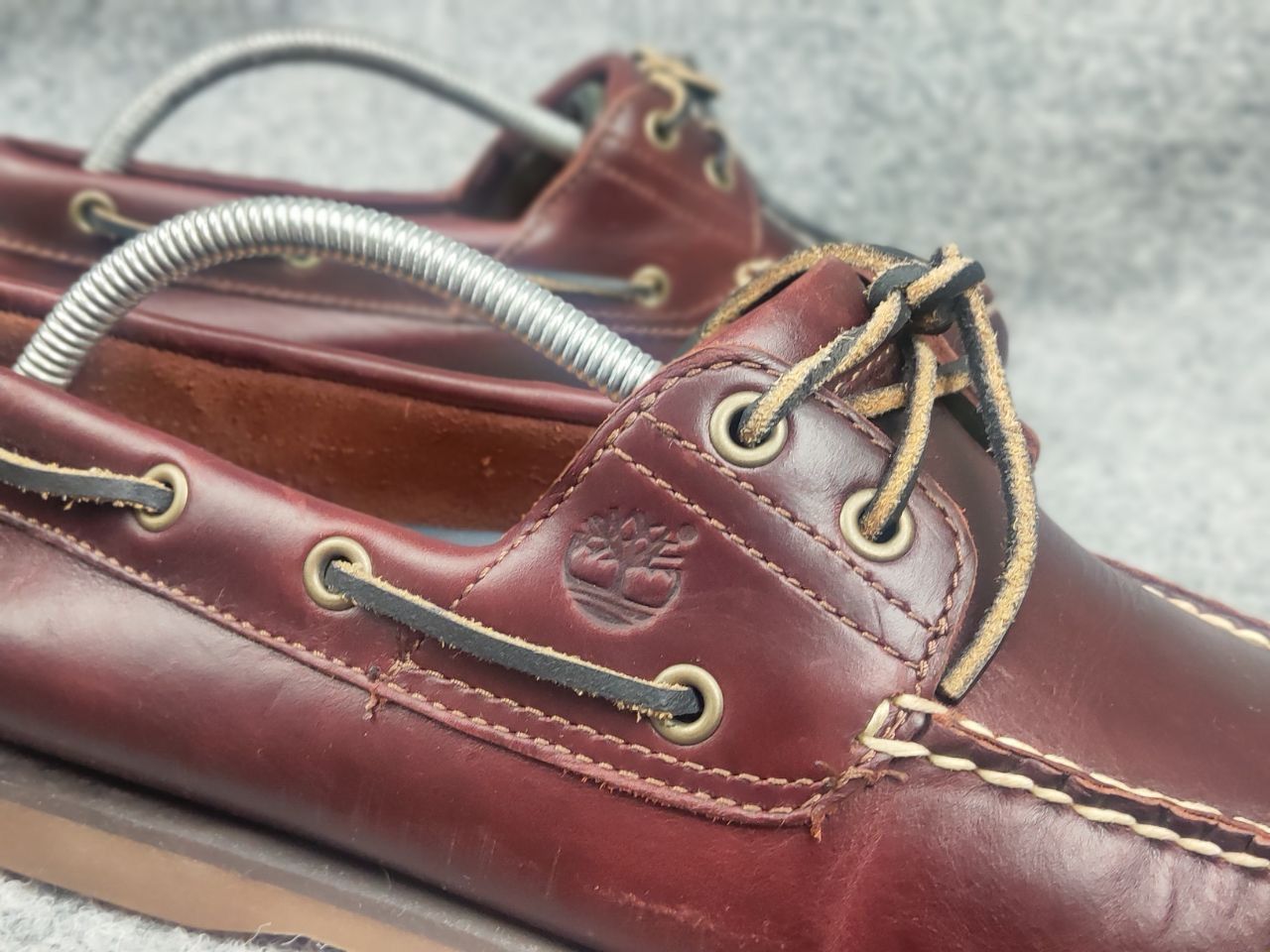 Timberland Timberland Classic 2-Eye Boat Shoe topsiders brown Vintage Size US 8.5 / EU 41-42 - 13 Thumbnail