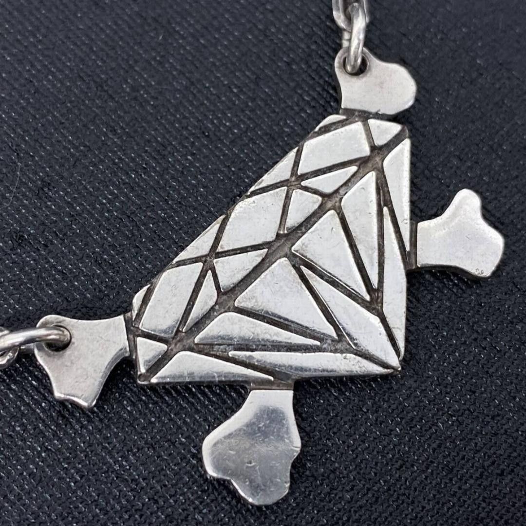 Undercover UNDERCOVER 2001AW DAVF Silver Diamond Necklace Size ONE SIZE - 6 Thumbnail