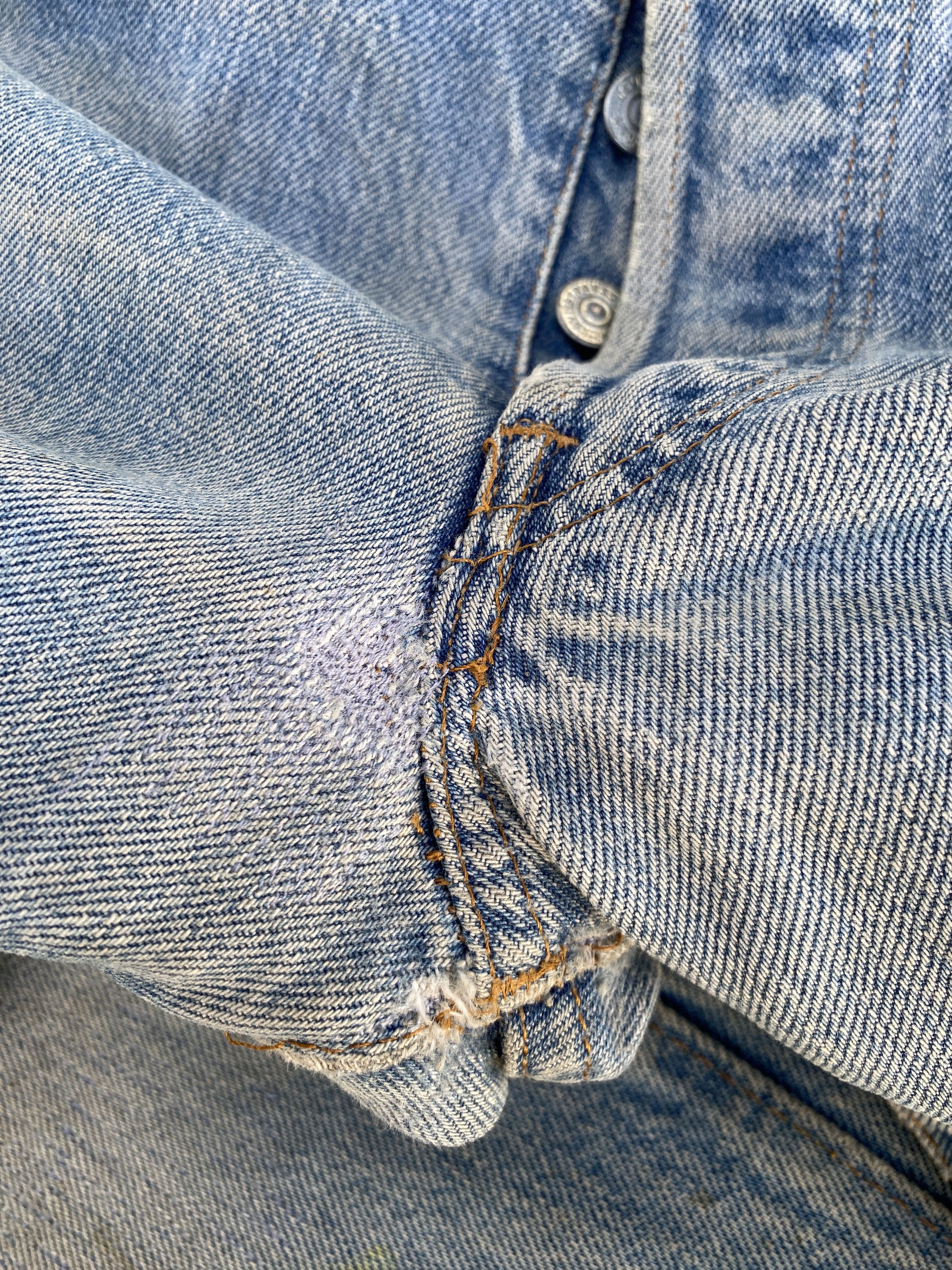 Levi's × Vintage Vintage 80s Levis 501 Redline #524 Selvedge Jeans Size US 29 - 16 Thumbnail