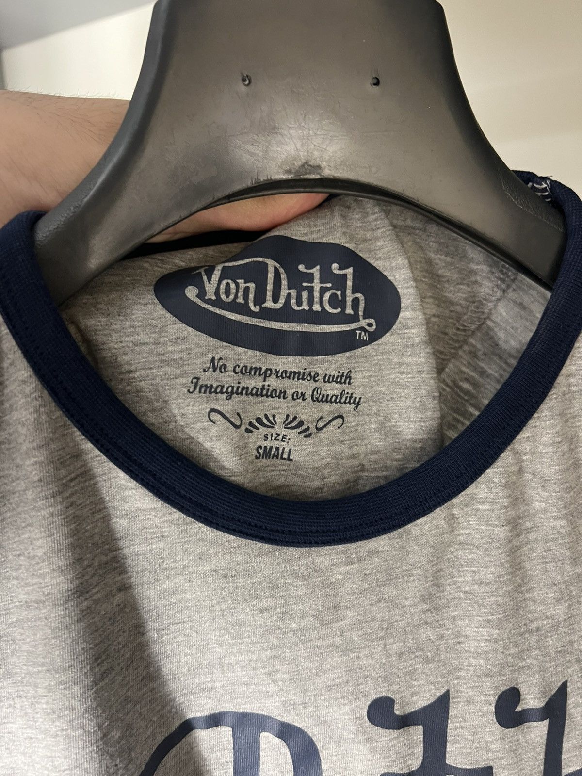 Vintage × Von Dutch VERY RARE VON DUTCH BIG LOGO T-SHIRT JAPAN STYLE Y2K 90s SK8 Size US S / EU 44-46 / 1 - 6 Thumbnail