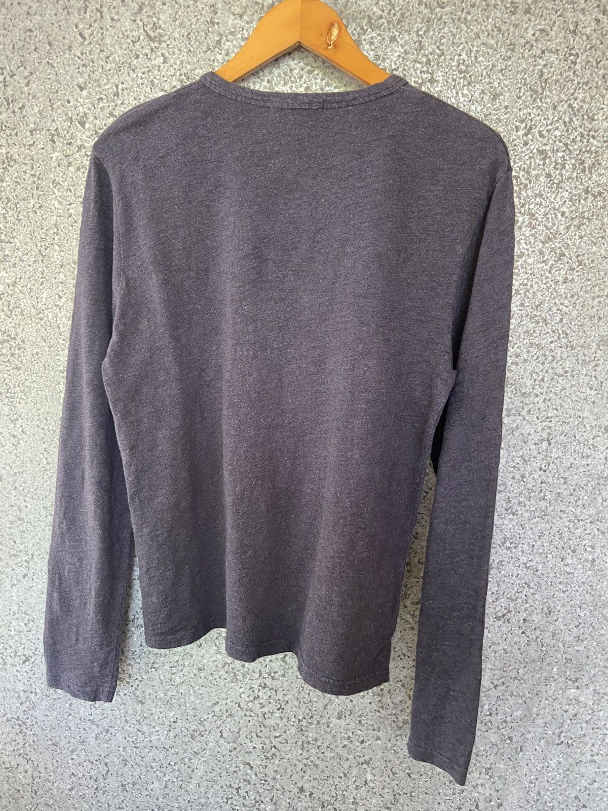 Japanese Brand 🔥 Gives a sense of Fullment tees sheep leather open collar Size US M / EU 48-50 / 2 - 4 Thumbnail