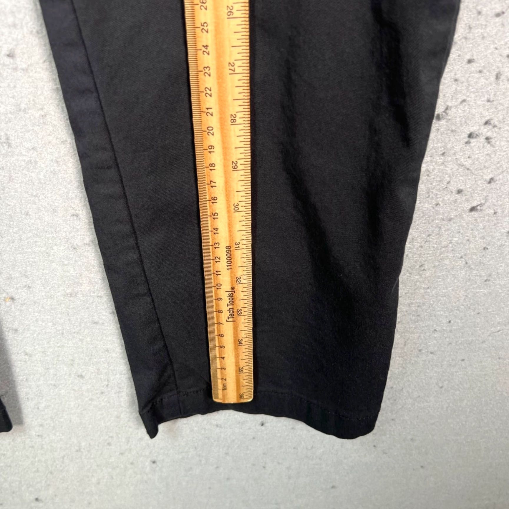 Vintage Goodfellow & Co Mens Slim Chino Pants 33x28 Black Cotton Nylon Flat Front Button Zip Straight Inseam 28 - Casual Business Shirt? Size US 33 - 7 Thumbnail