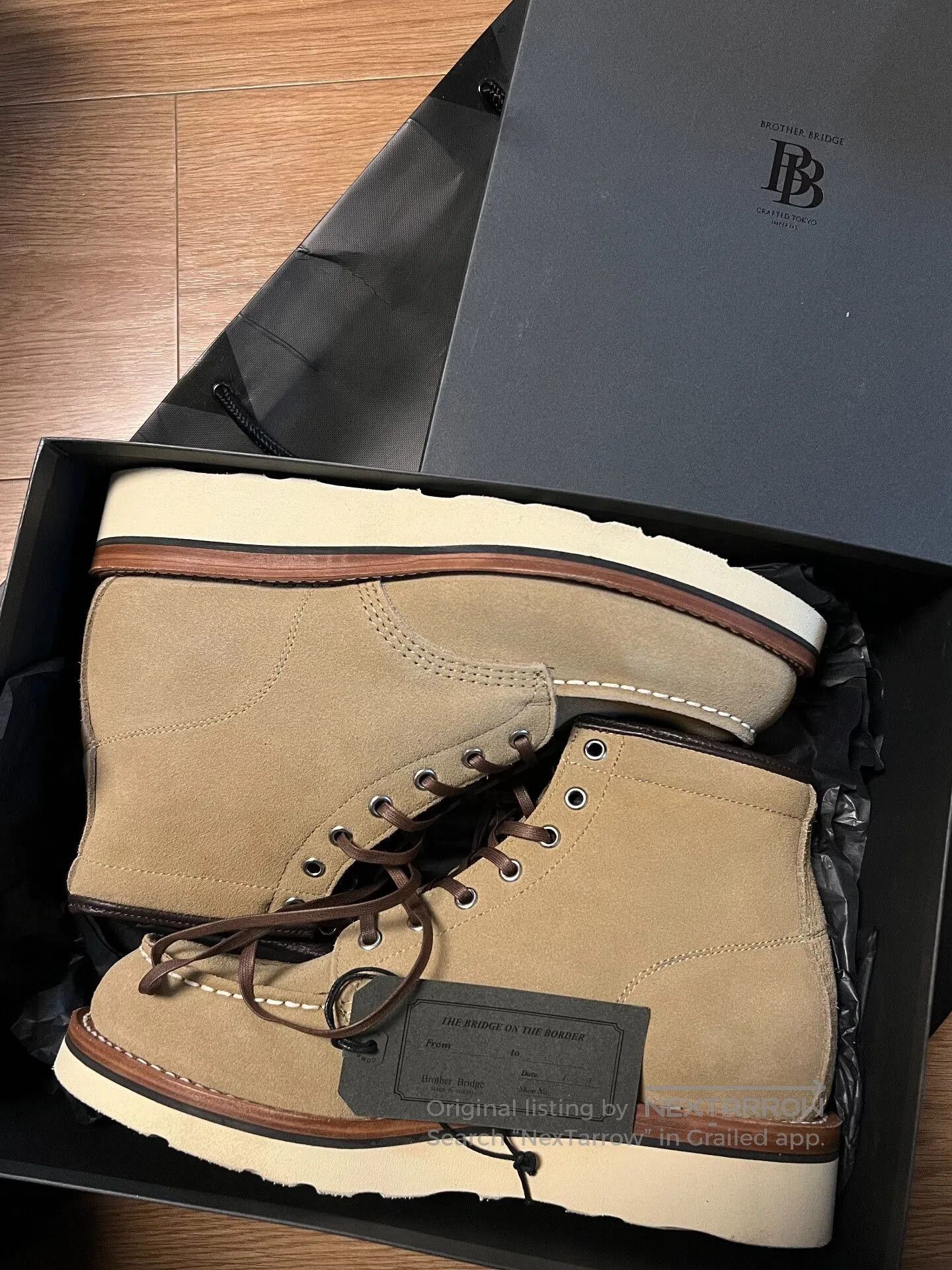 Brother Bridge Brother Bridge Suede Work Boots. Size US 8.5 / EU 41-42 - 1 Thumbnail
