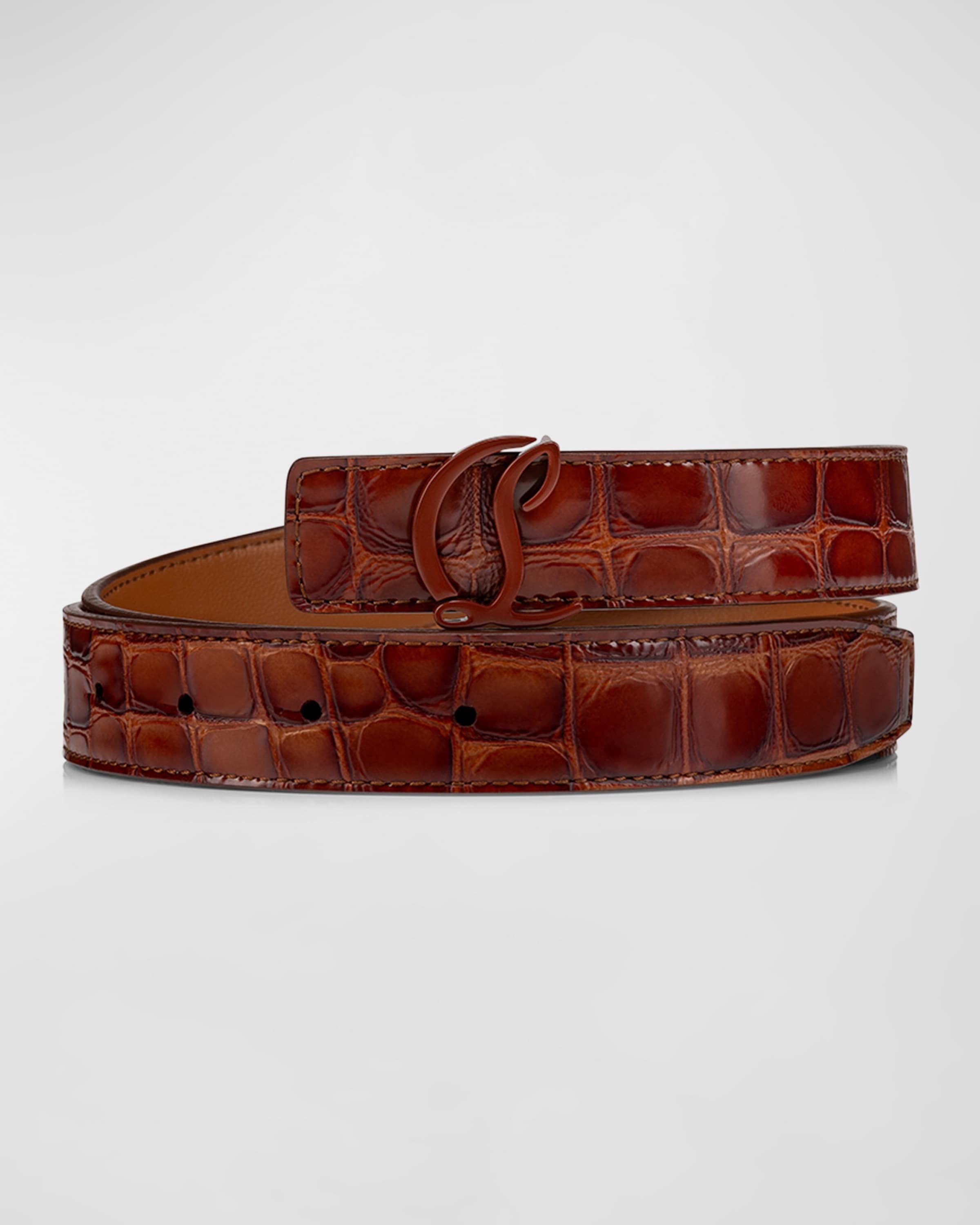 Christian Louboutin o1s1wg110925 Belts in Brown Size ONE SIZE - 1 Thumbnail