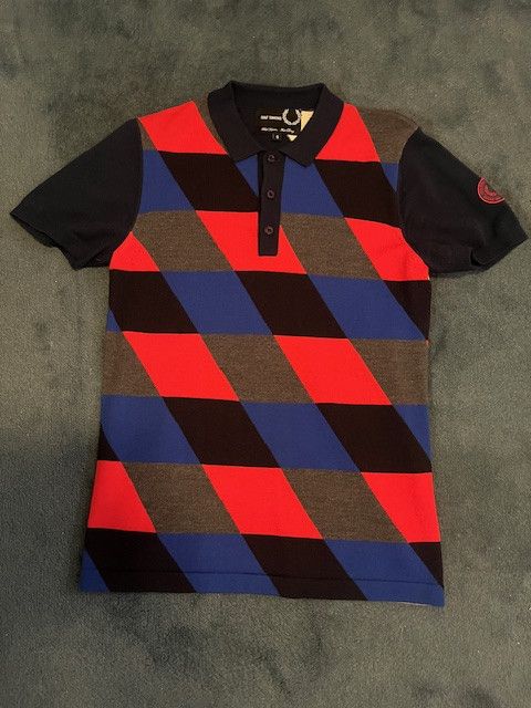 Fred Perry × Raf Simons Raf Simons Wool Polo Shirt Size US S / EU 44-46 / 1 - 1 Thumbnail