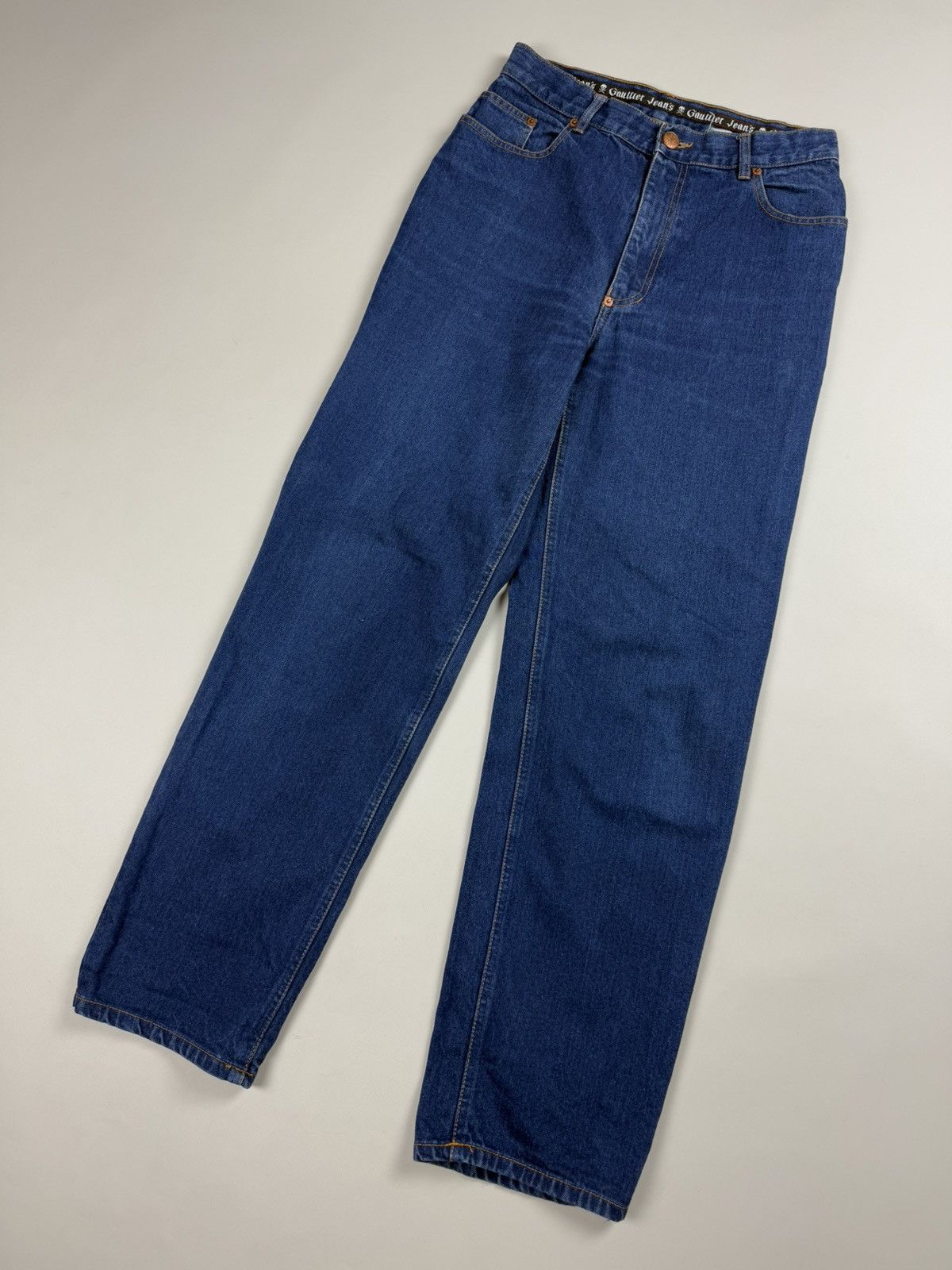 Jean Paul Gaultier Jean Paul Gaultier Vintage Unisex Denim Designer Jeans Size US 29 - 4 Thumbnail