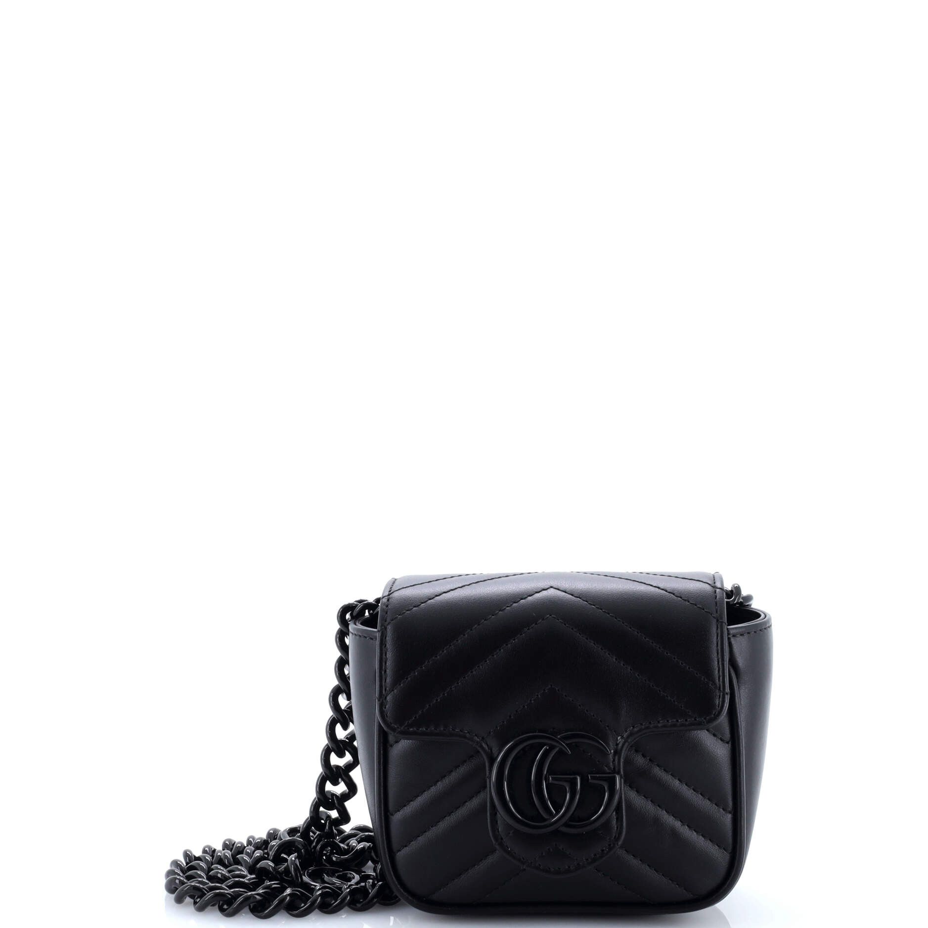 Gucci GG Marmont Flap Belt Bag Size ONE SIZE - 1 Thumbnail