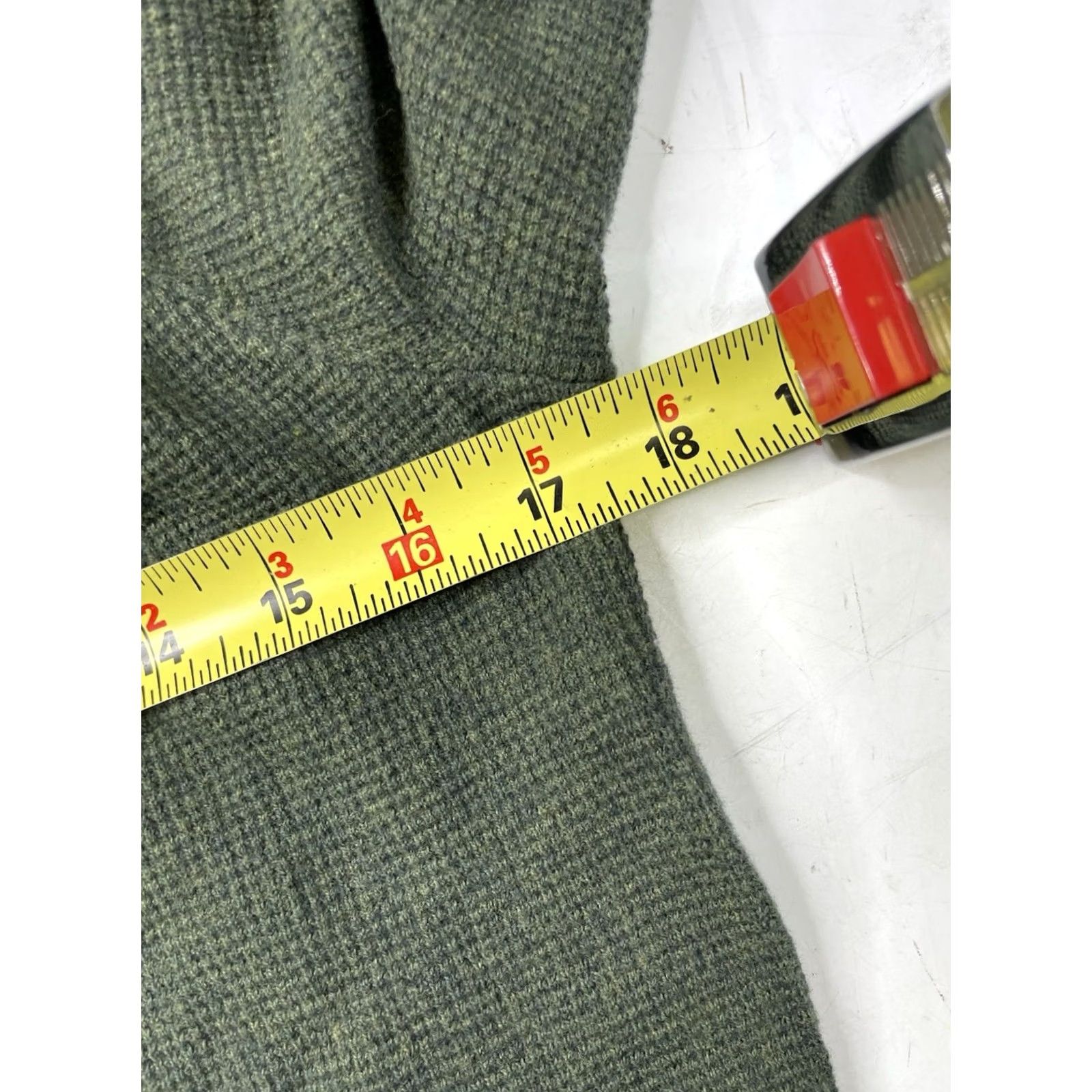 Marine Layer Marine Layer Sweater Mens Small Green Henley Classic Waffle Thermal Merino Blend Size US S / EU 44-46 / 1 - 6 Thumbnail