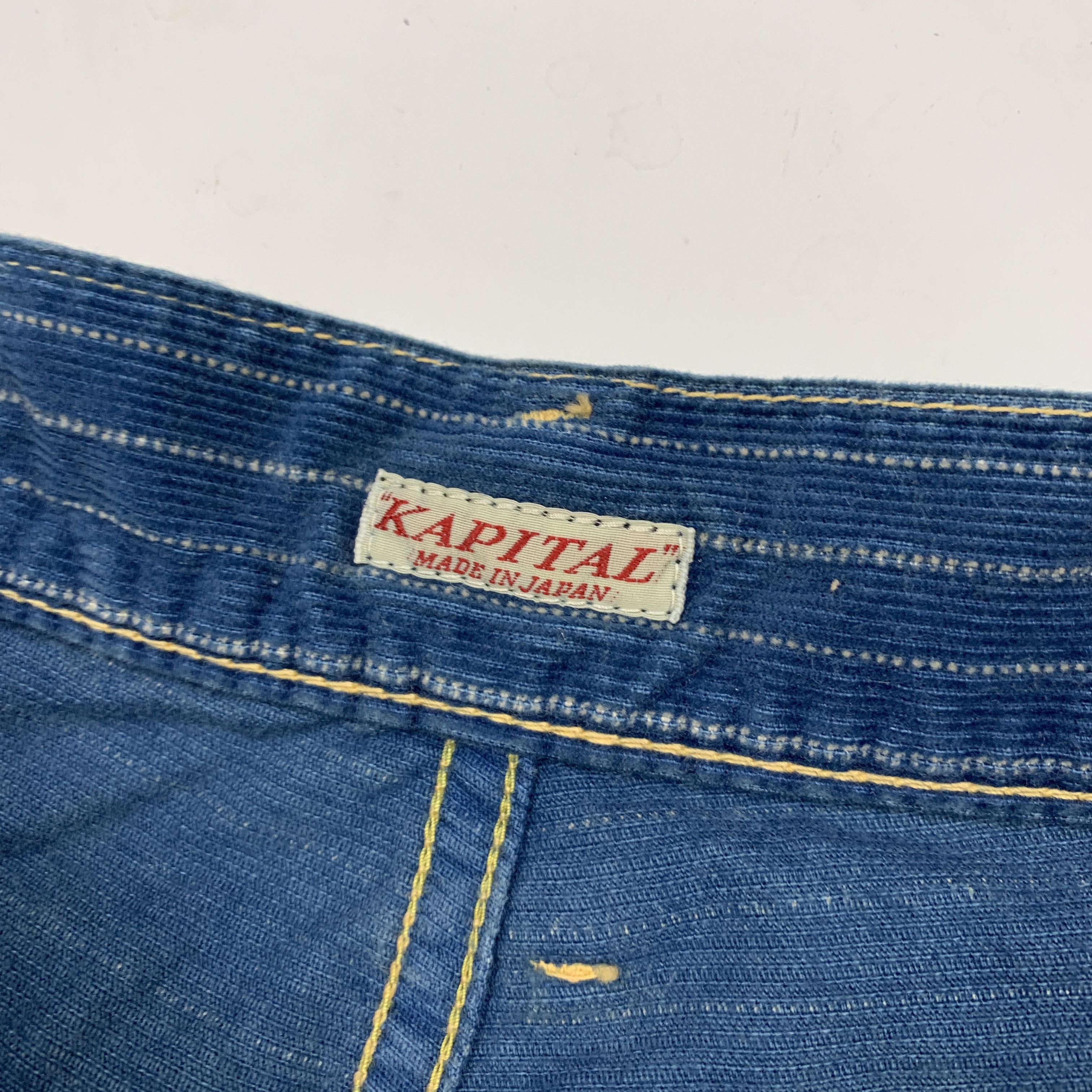 Kapital Buckle Back Corduroy Skirt Size 30" / US 8 / IT 44 - 6 Thumbnail