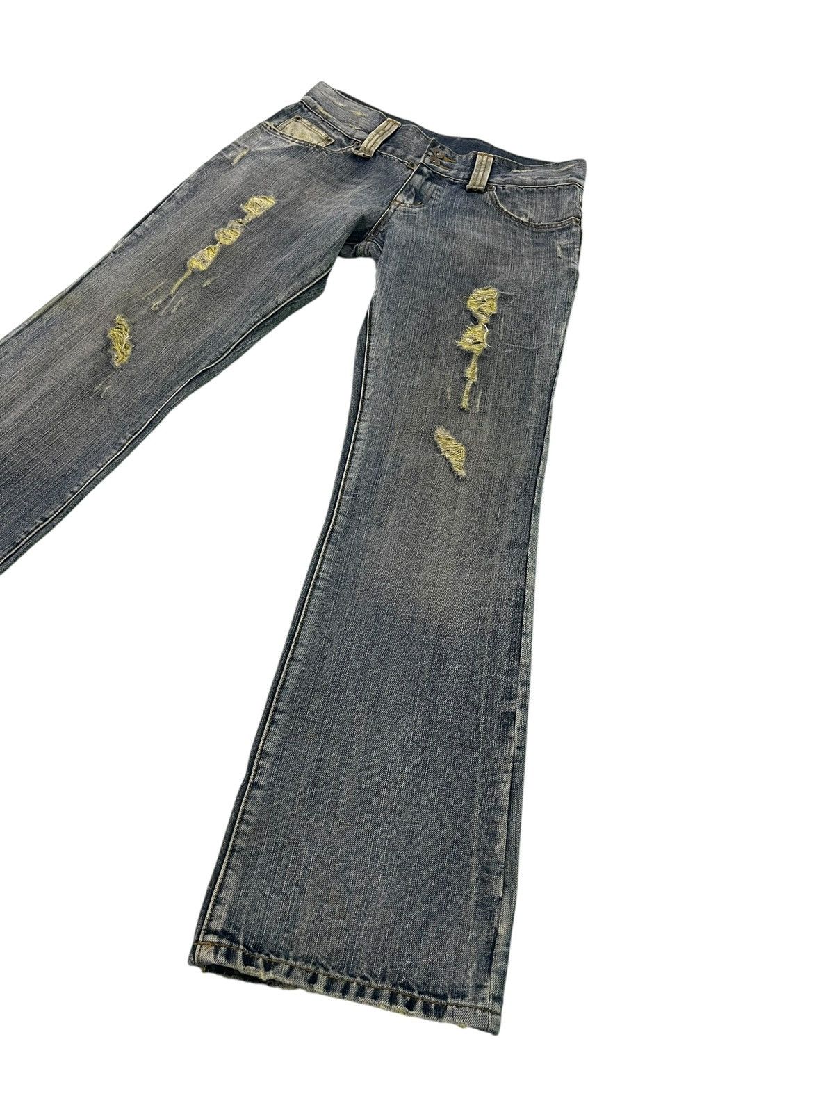 Hysteric Glamour Flare Jeans Semantic Design Boot Cut goa amiri cdg 2🟦8 Size US 31 - 3 Thumbnail