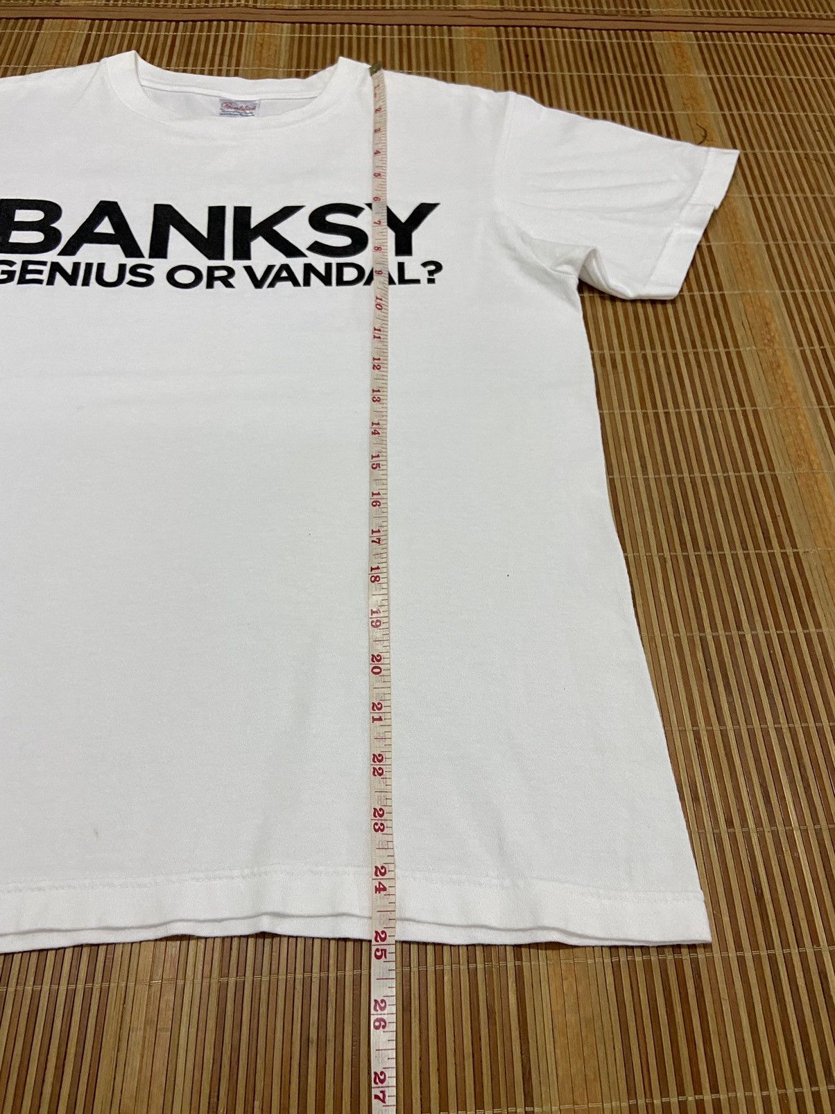 Japanese Brand BANKSY TEE Size US S / EU 44-46 / 1 - 4 Thumbnail