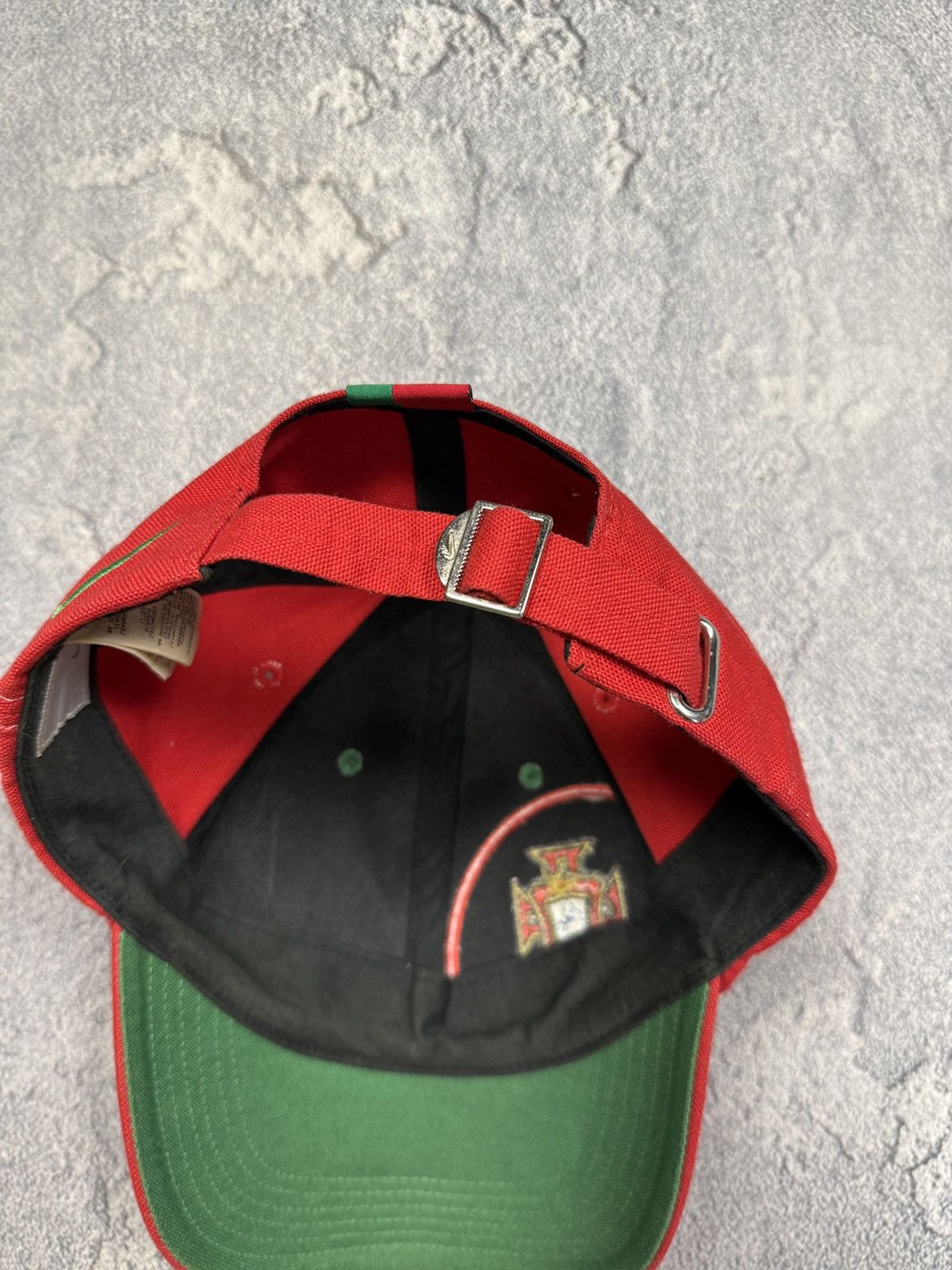 Nike Nike Portugal Football Cap Hat Adults One Size Red National Size ONE SIZE - 9 Thumbnail