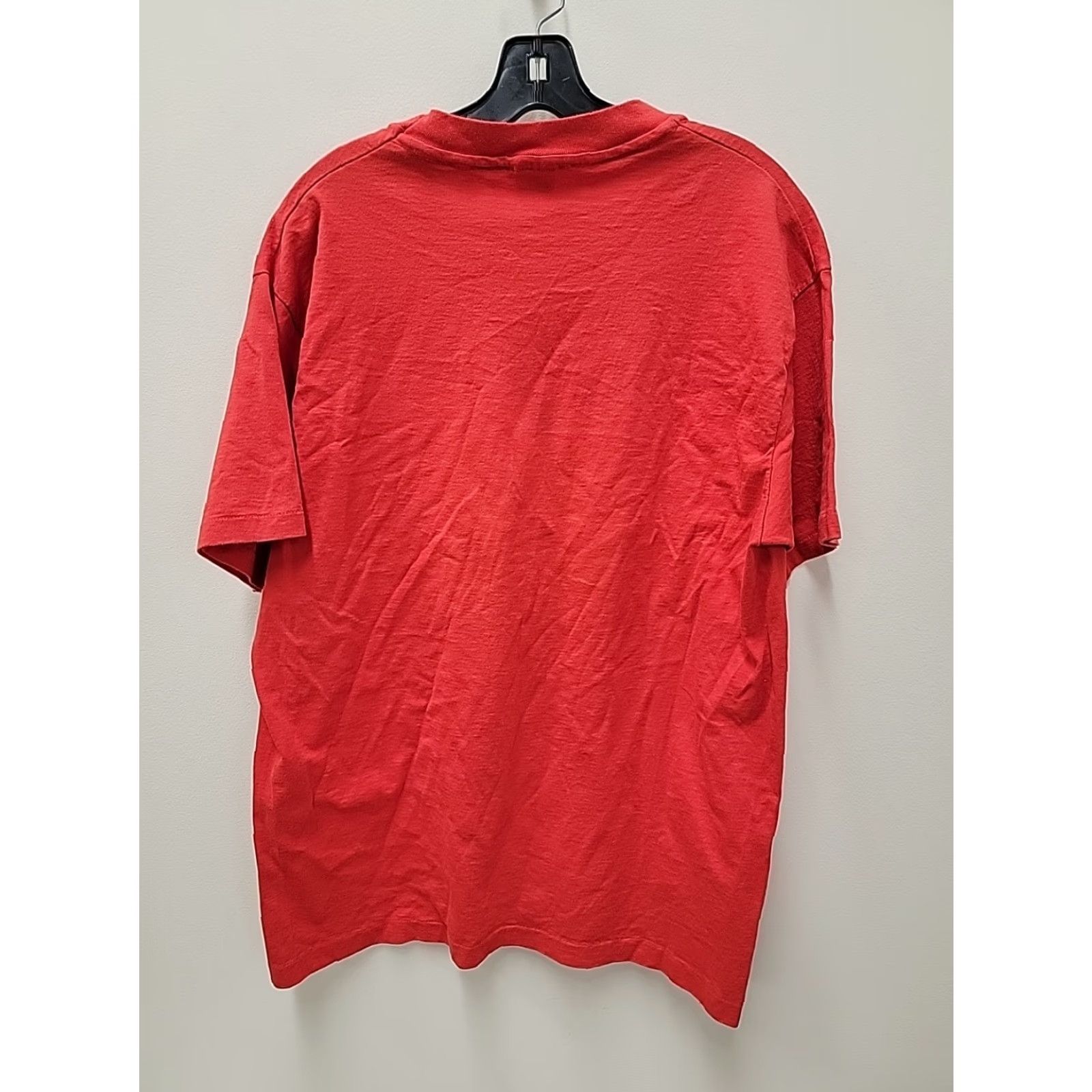 Anvil VINTAGE Anvil T-Shirt Mens XL Red 90s Shirt Crew Neck Short Sleeve Graphic Print Vintage 90s Mens XL Red Anvil T-Shirt Size US XL / EU 56 / 4 - 4 Thumbnail