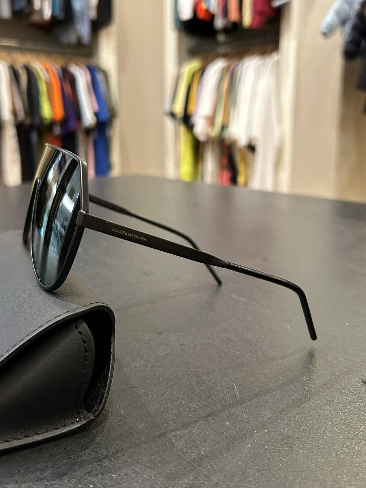 Dolce & Gabbana Dolce & Gabbana Aviator Glasses Size ONE SIZE - 2 Thumbnail