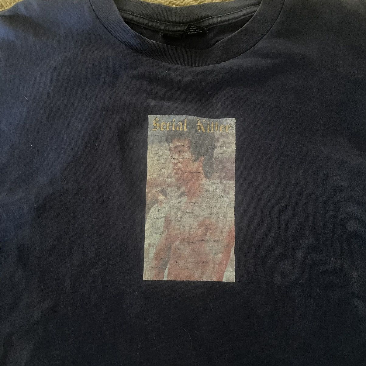 Vintage vintage 90s skateboarding, bruce lee, serial killer shirt Size US M / EU 48-50 / 2 - 2 Thumbnail