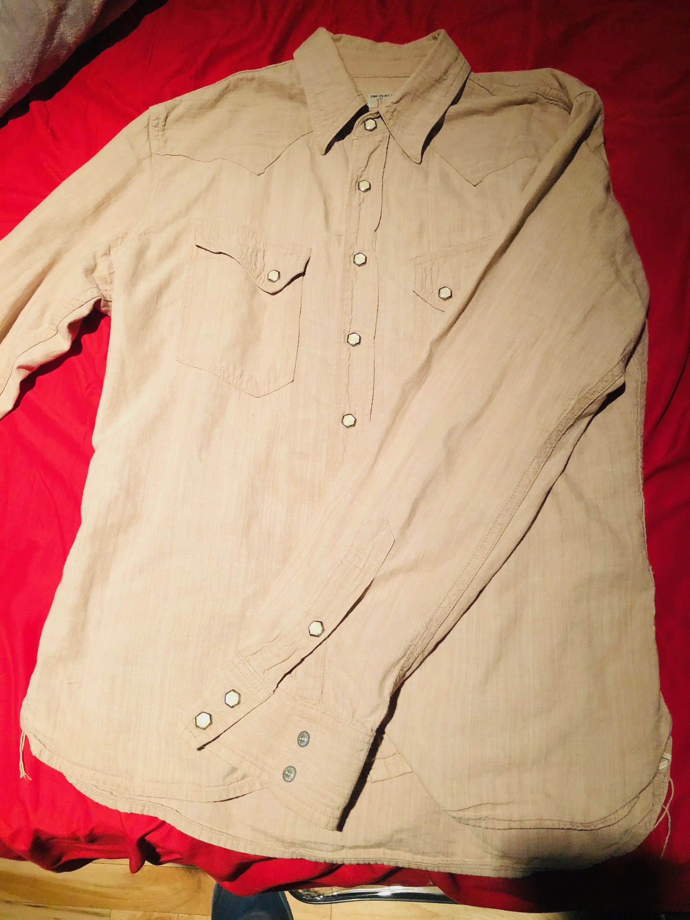 The Flat Head The Flat Head Western long sleeve shirt Size US S / EU 44-46 / 1 - 4 Thumbnail