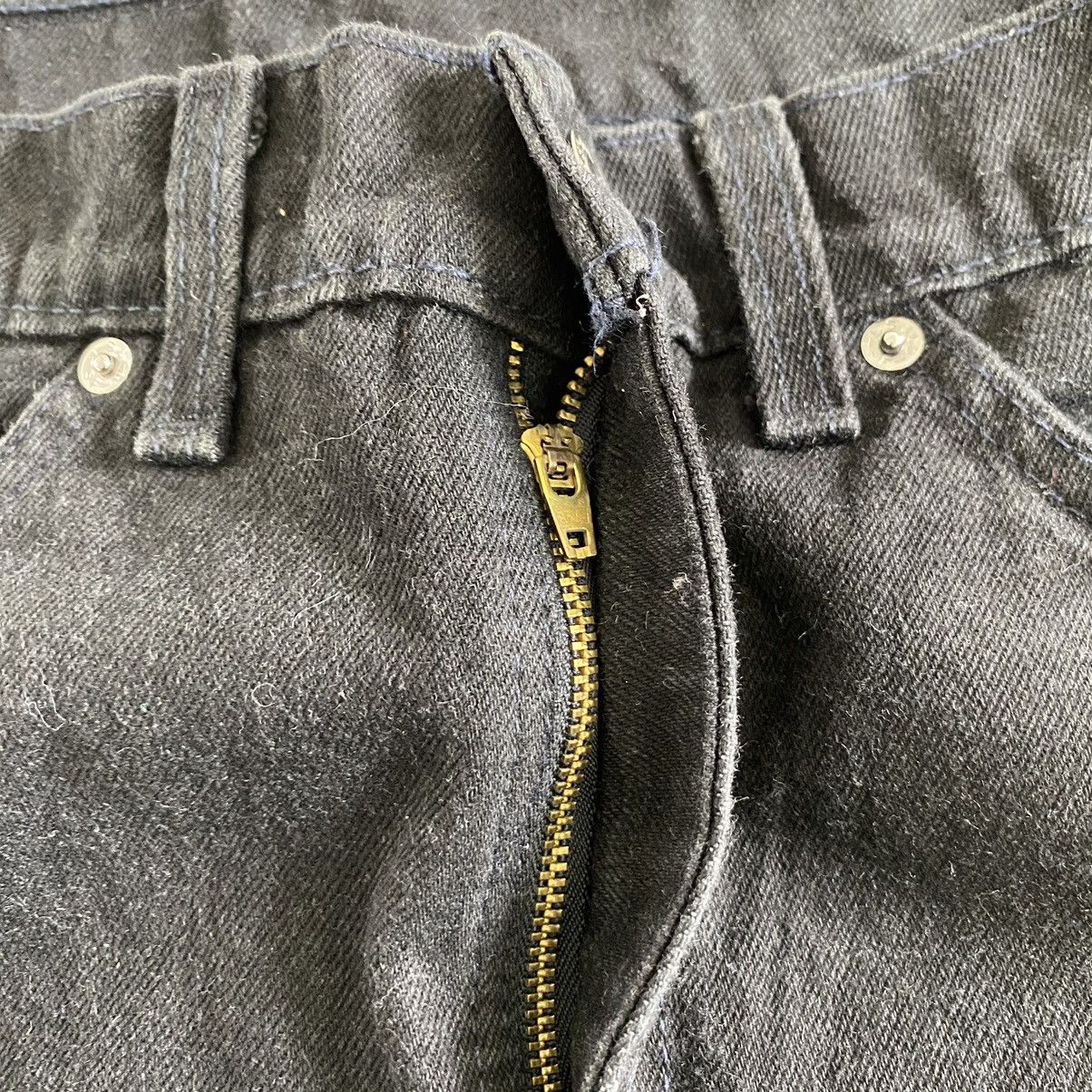 Levi's VTG 1995 Levis 505 Orange Tab Straight Leg Black Denim Size US 31 - 13 Thumbnail