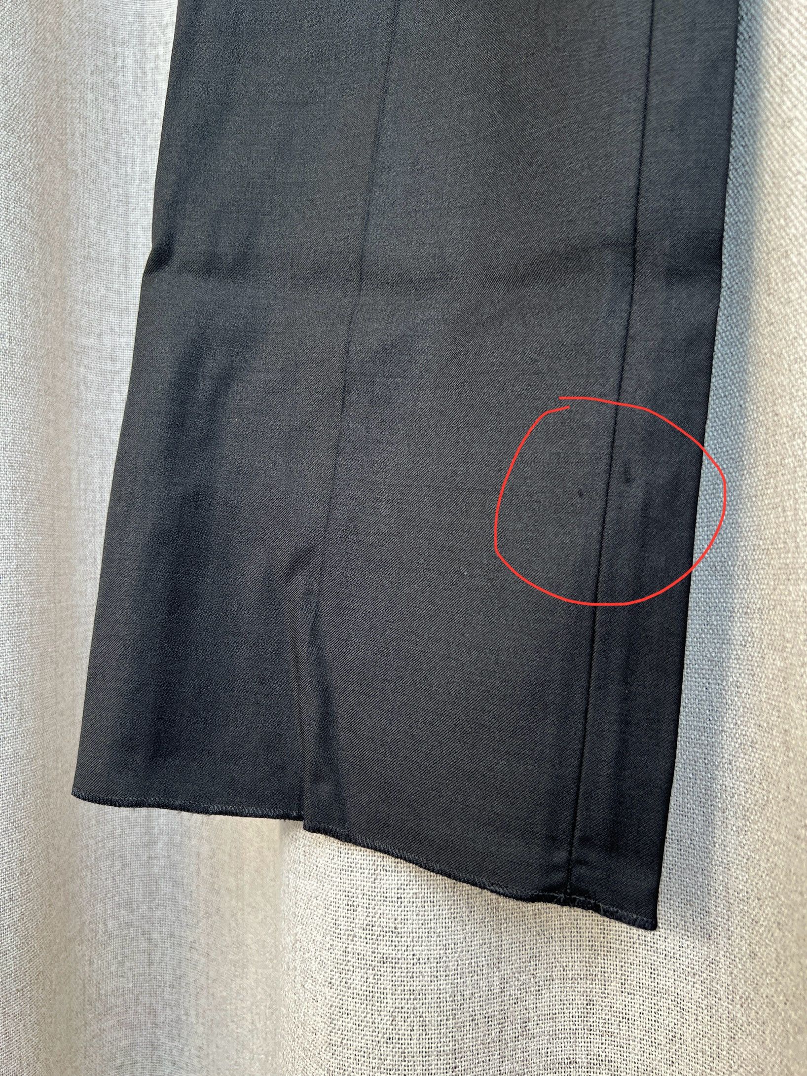 Louis Vuitton Vintage Louis Vuitton Uniformes Wool Classic Trousers Size 28" / US 6 / IT 42 - 8 Thumbnail