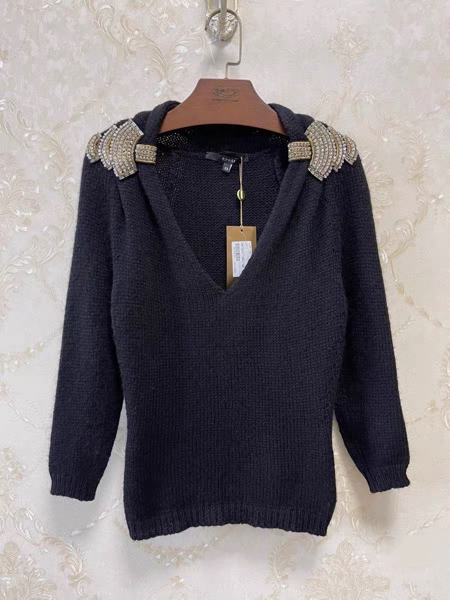 Gucci Gucci Runway Cashmere Wool Mohair Sweater Size S / US 4 / IT 40 - 1 Thumbnail