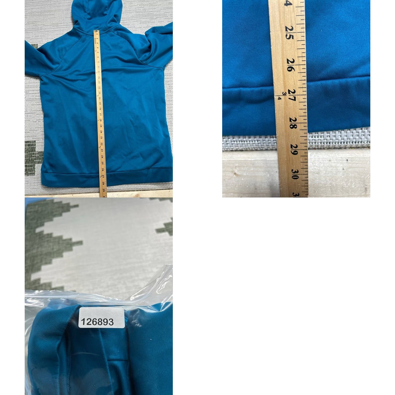 Nike Nike Hoodie Mens XL Blue Fleece Dri Fit Raglan Sleeve Pullover Training Running Gear Size US XL / EU 56 / 4 - 8 Thumbnail