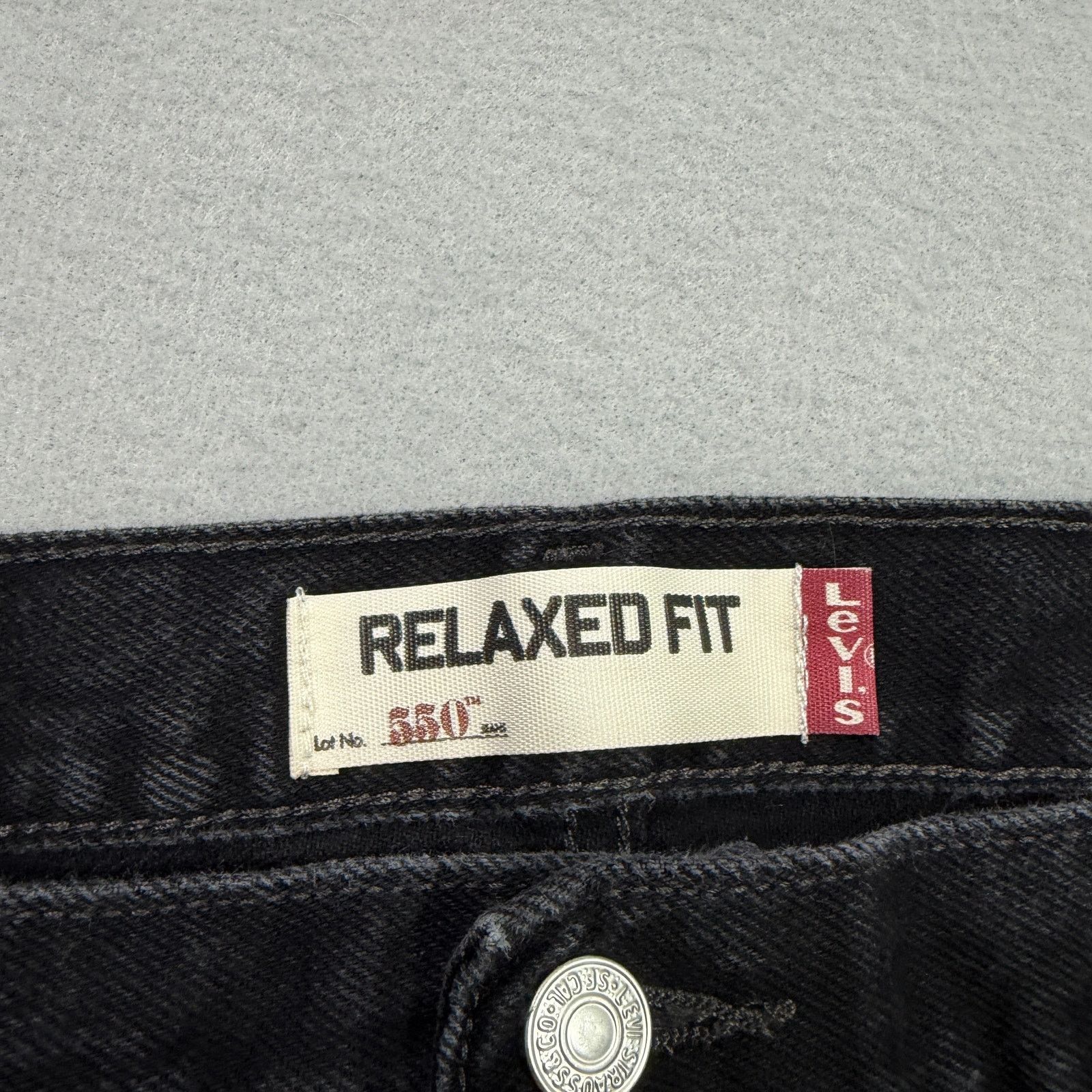 Vintage Vintage Levis 550 Jeans Men's 42x30 Black Straight Western Size US 42 / EU 58 - 3 Thumbnail