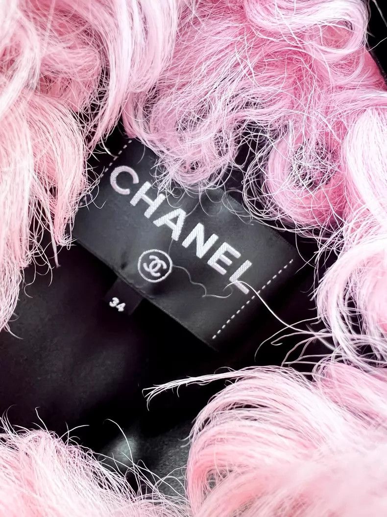 Chanel Chanel Pink four-pocket fur coat Size XXS / US 00 / IT 34 - 5 Thumbnail