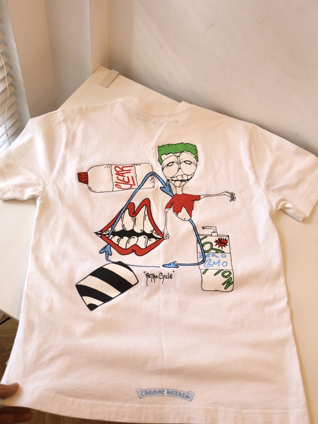 Chrome Hearts Chrome heart matty boy white t-shirt Size US M / EU 48-50 / 2 - 1 Thumbnail