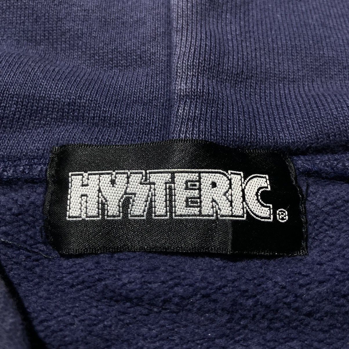 Hysteric Glamour Vintage Hysteric Glamour Woman HYS Full Zipper Hoodie Navy Size US L / EU 52-54 / 3 - 14 Thumbnail