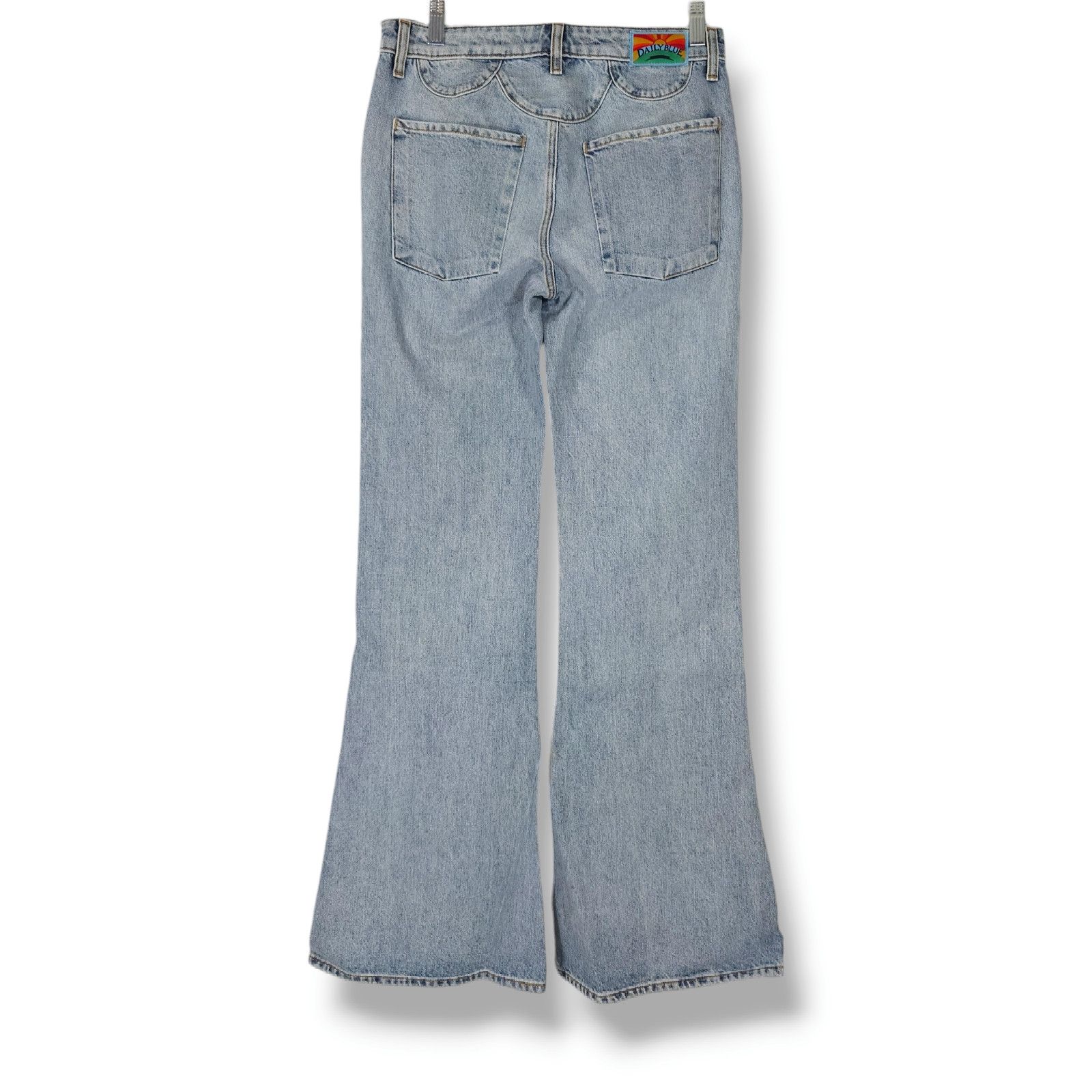 AG Adriano Goldschmied NWT Daily Blue Skye Bellbottom Flare Long Jeans Sz. 28x35 Size 28" / US 6 / IT 42 - 5 Thumbnail