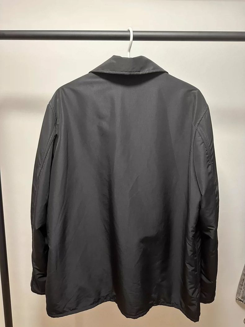 Our Legacy Our Legacy size46 Black overcoat jacket with fleece Size US S / EU 44-46 / 1 - 3 Thumbnail